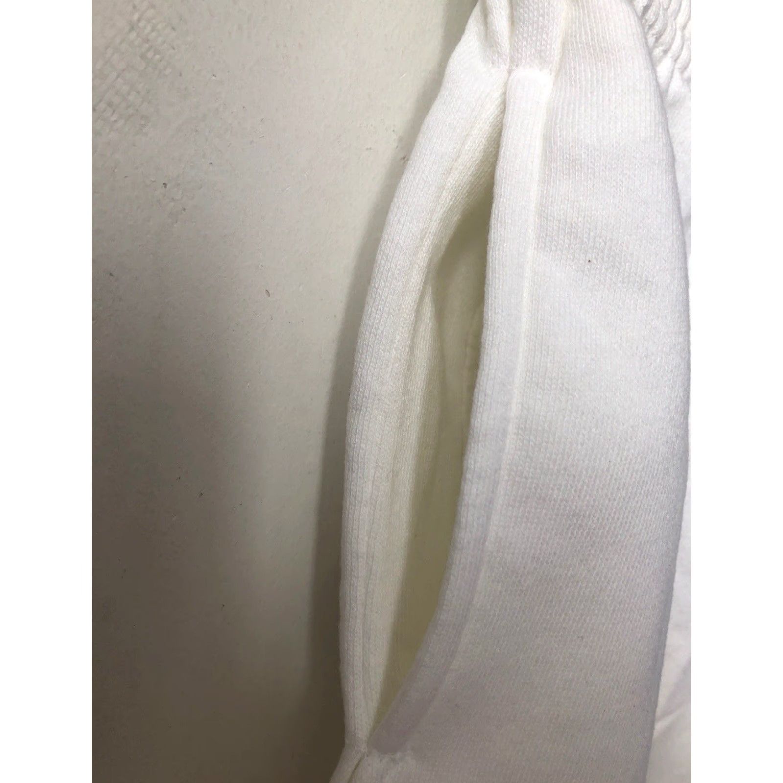 Russell Athletic VINTAGE Russell Athletic Sweat Shorts Mens M White 90s NWOT Deadstock 13.5” Waist 5.5” Inseam Royal Blue Red Logo Drawstring Pockets Made in USA Legit Size US 31 - 4 Thumbnail
