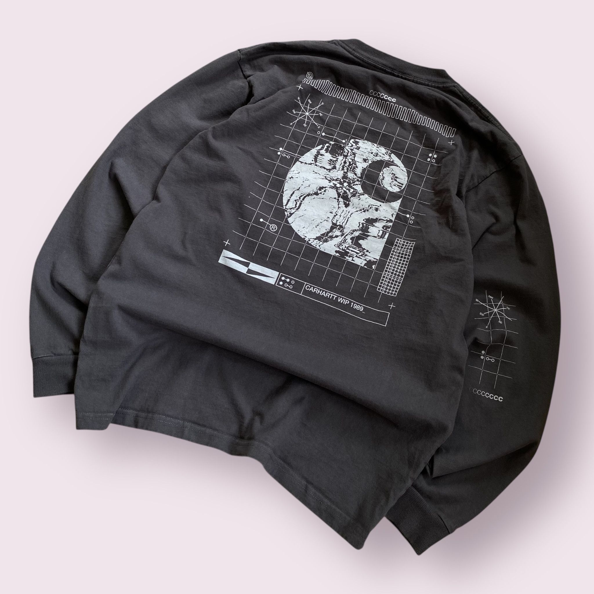 Carhartt Wip × Vintage Carhartt WIP Framework Graphic Long Sleeve Shirt Tech Grid Size US XS / EU 42 / 0 - 1 Thumbnail