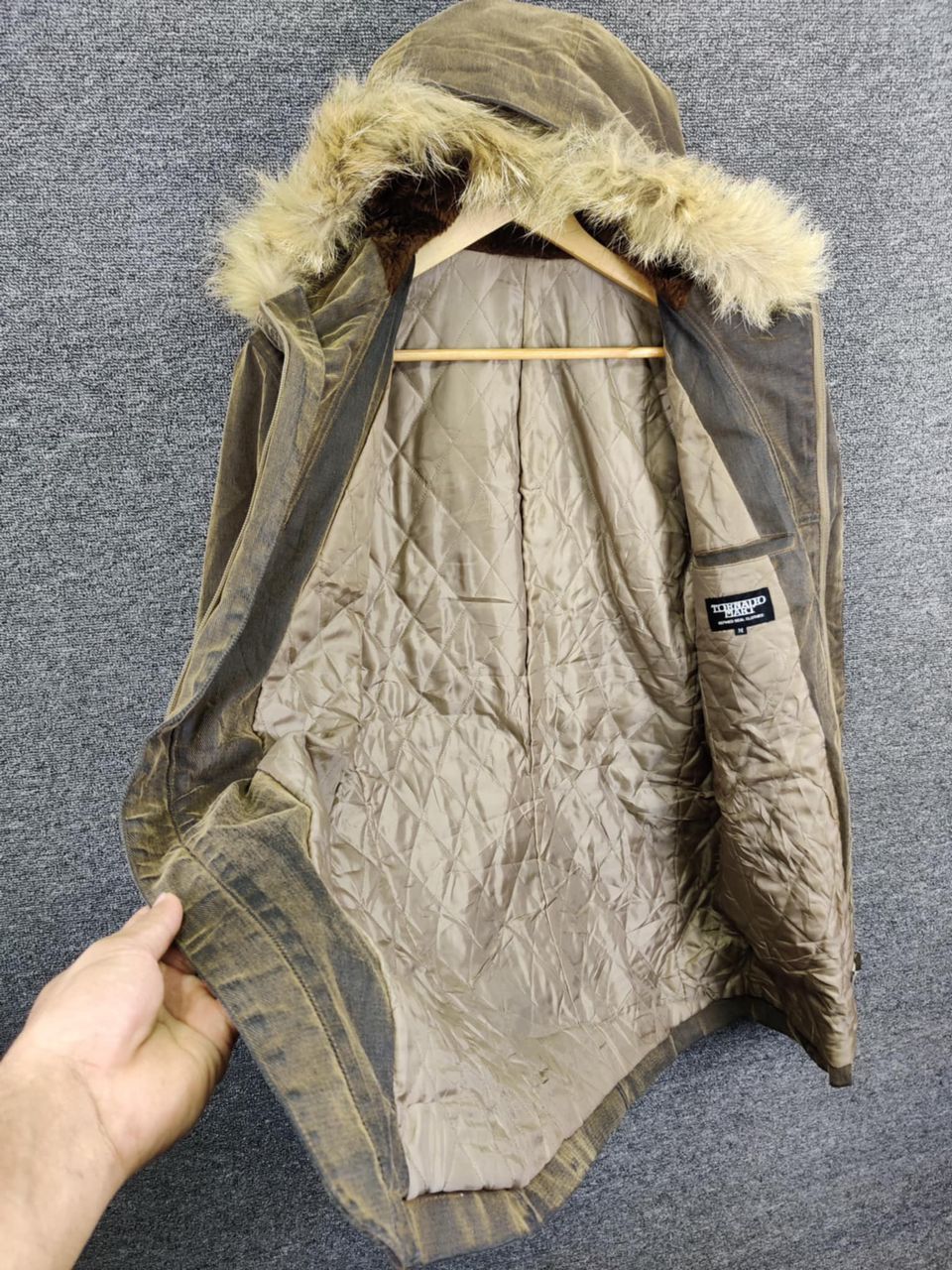 Tornado Mart Vintage Tornado Mart Fur Parkas Jacket Size US M / EU 48-50 / 2 - 9 Thumbnail