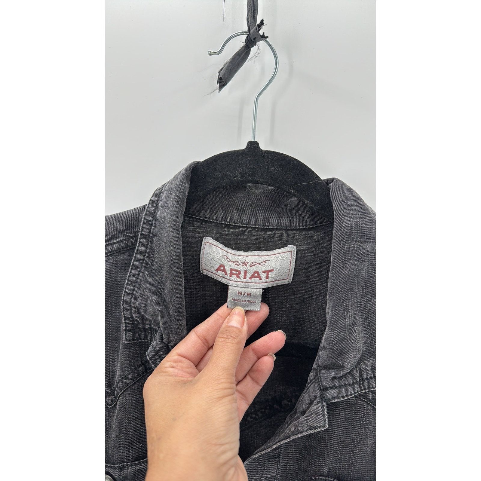 Ariat Ariat lightweight shacket indigenous accent buttons sz S Size M / US 6-8 / IT 42-44 - 3 Thumbnail