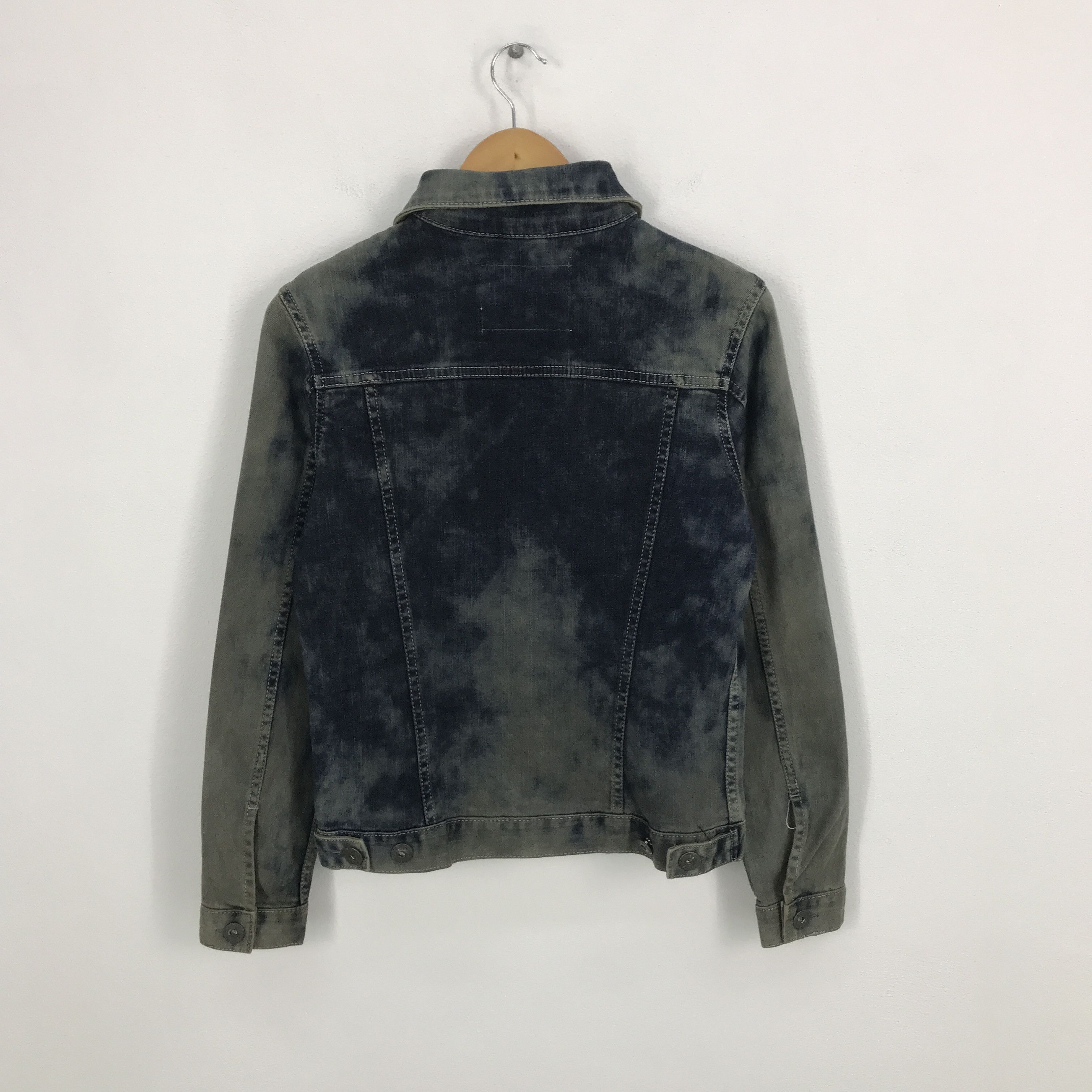 Japanese Brand Diggitty Denim Faded style button jean jacket Size US M / EU 48-50 / 2 - 2 Thumbnail