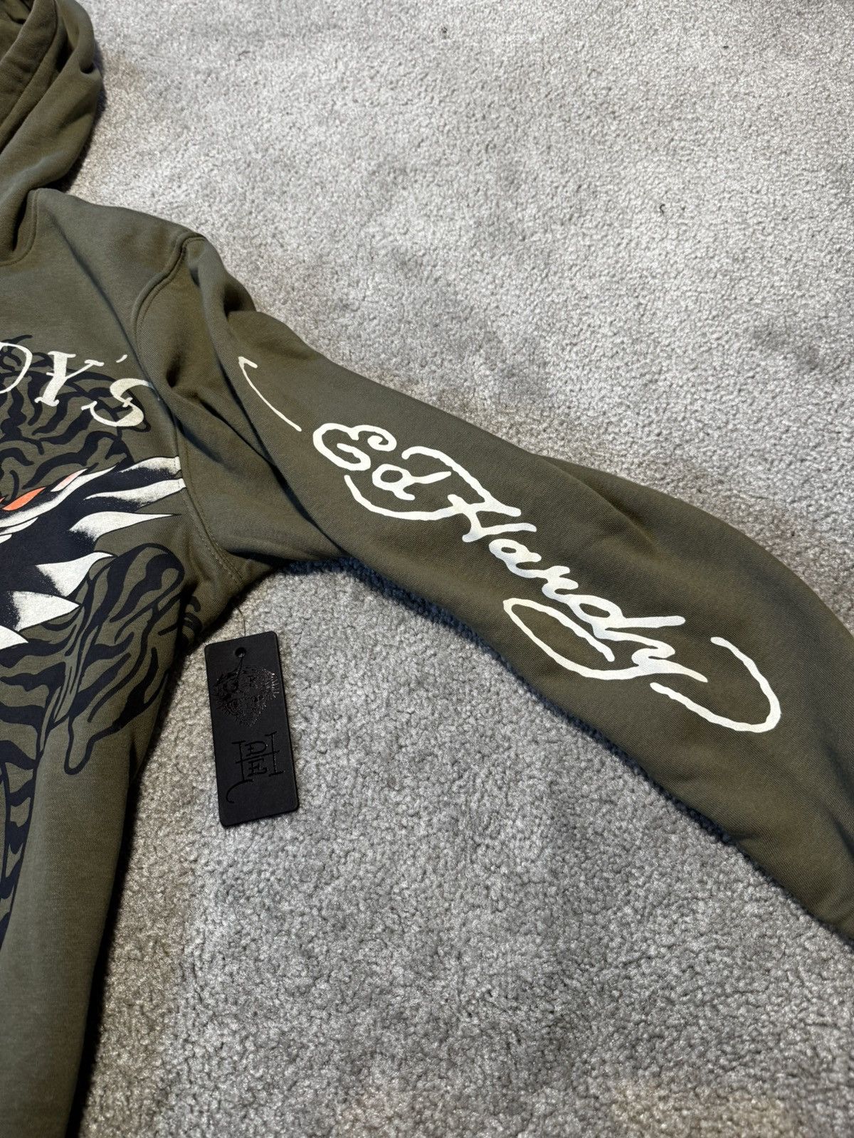 Ed Hardy × Japanese Brand Hoodie Ed Hardy Size US S / EU 44-46 / 1 - 13 Thumbnail
