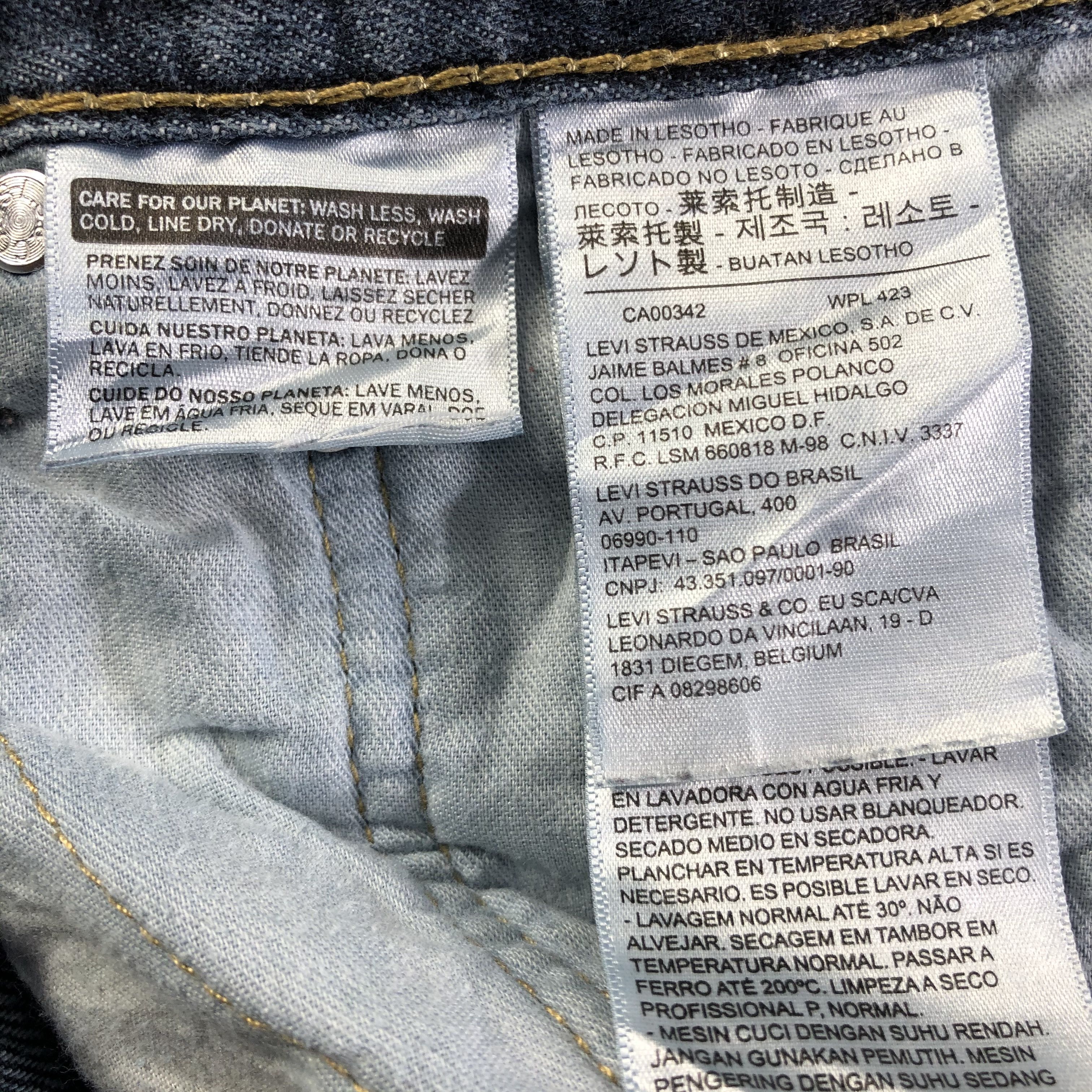 Levi's Vintage Levis 505 Jeans-J4458 Size US 33 - 9 Thumbnail