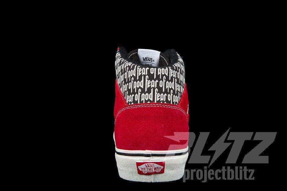 Vans 2017 VANS Fear of God FOG Mountain Edition Red Size 13 Size US 13 / EU 46 - 5 Thumbnail