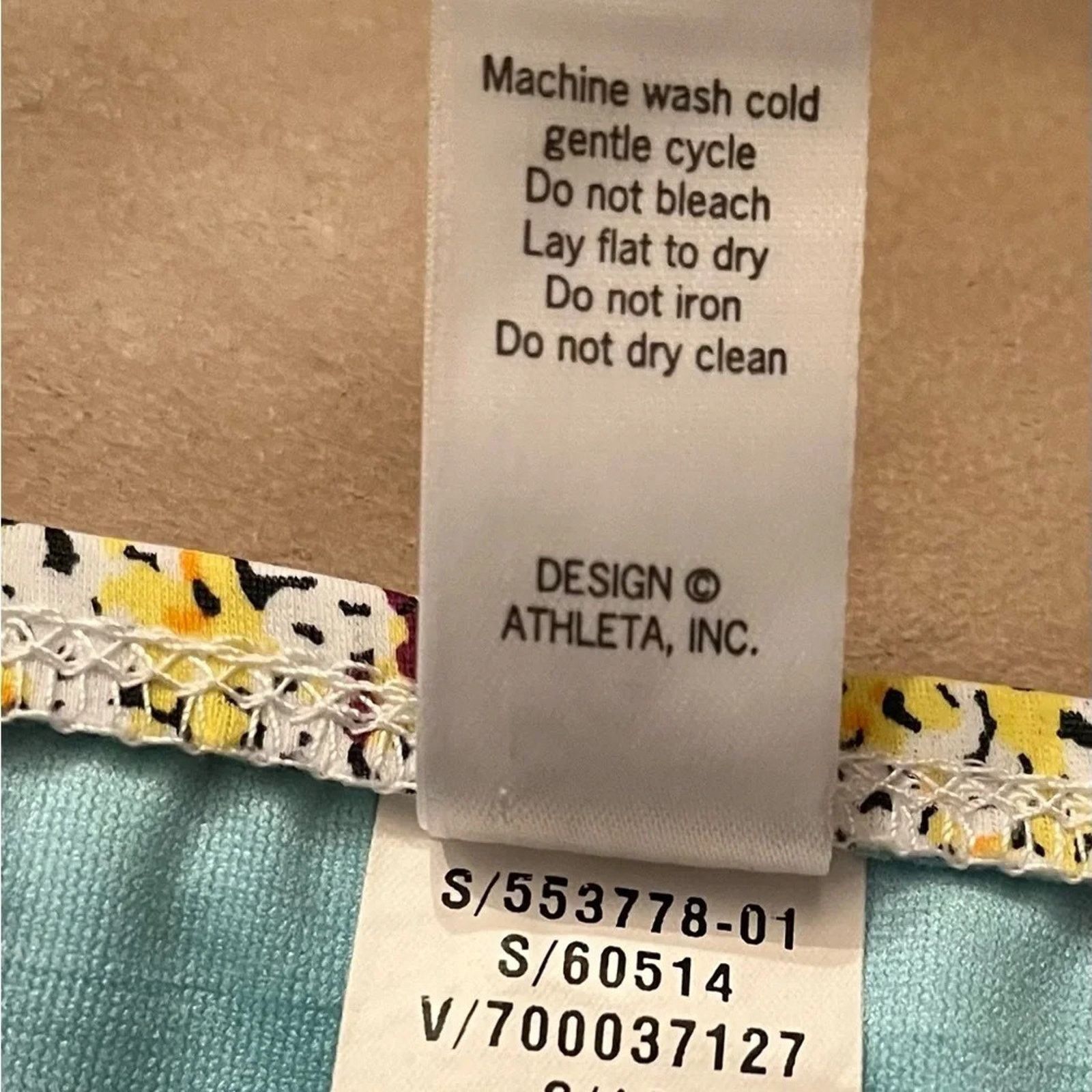 Athleta Althea multi color bikini bottom, size Small Size ONE SIZE - 3 Thumbnail