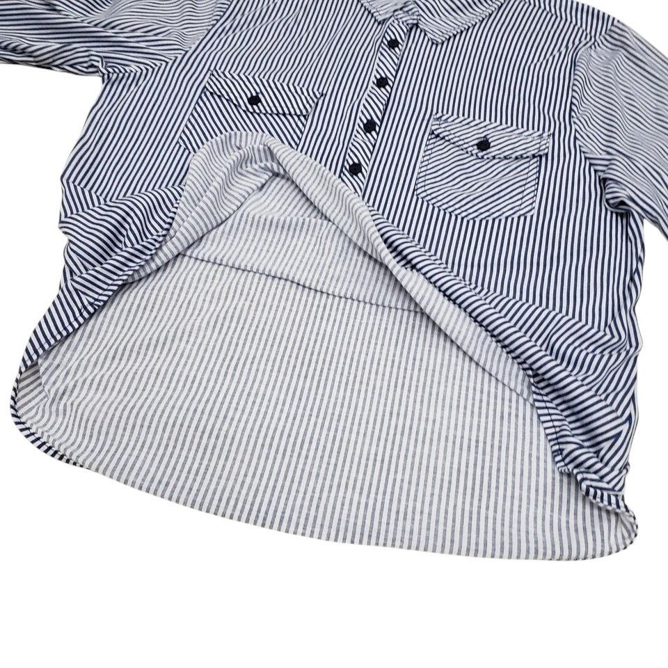 Other Eden & Olivia Popover Shirt Buttoned Pockets Roll Tab M Size M / US 6-8 / IT 42-44 - 10 Thumbnail
