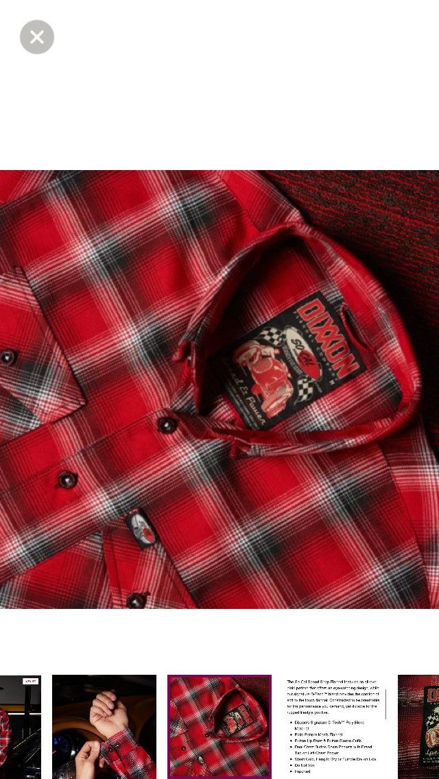 Dixxon Dixxon So-Cal Speed Shop Flannel Large Size US L / EU 52-54 / 3 - 4 Thumbnail