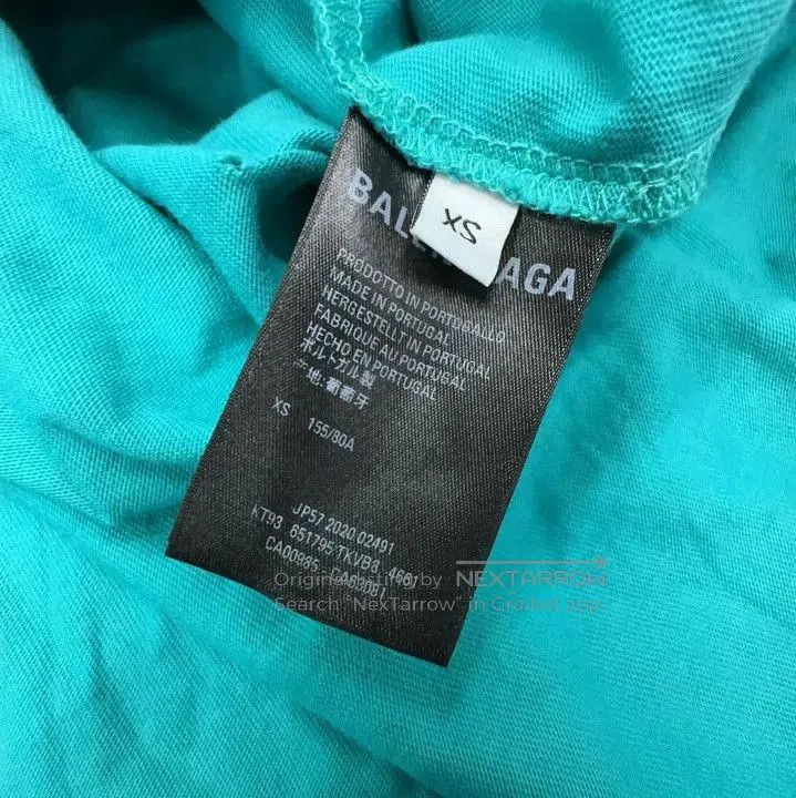 Balenciaga Balenciaga Distressed Round Neck Short Sleeve T. Size US XS / EU 42 / 0 - 3 Thumbnail