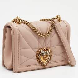 Dolce & Gabbana o1s22i1n1024 Size: OS / Devotion Medium Bag in Pink Size ONE SIZE - 2 Thumbnail