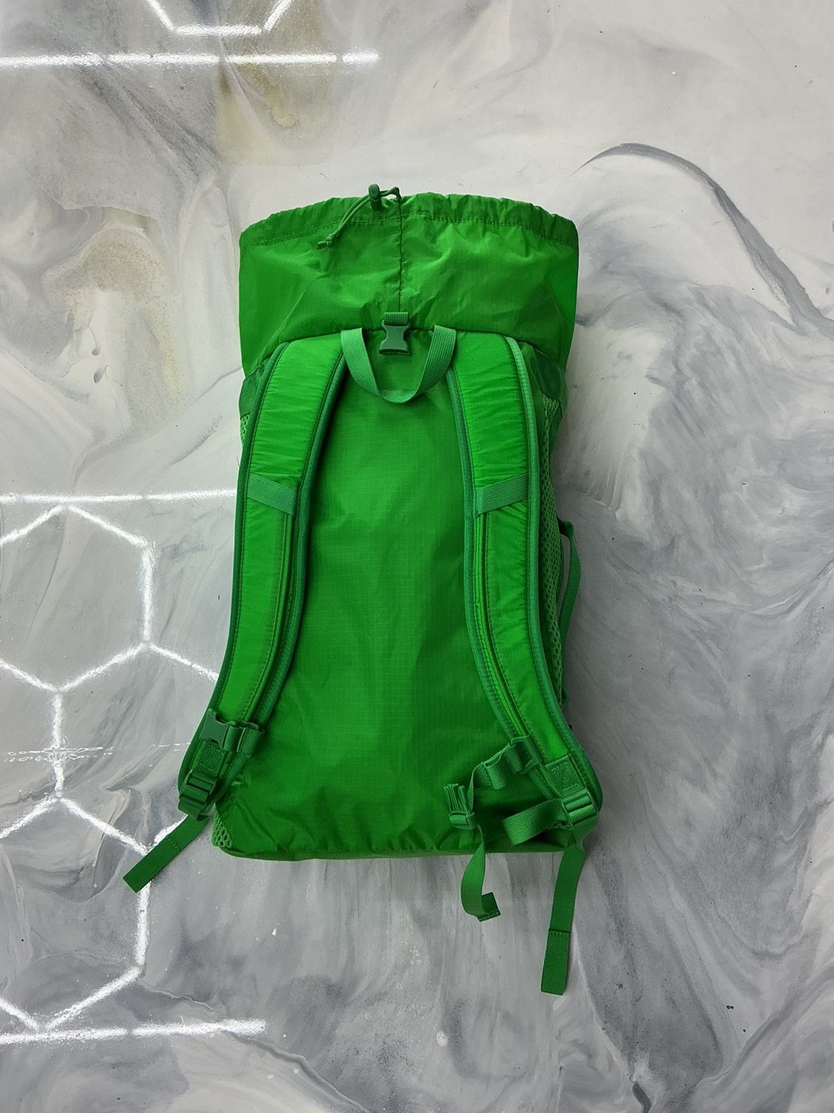 Supreme Supreme Mesh Box Logo Backpack Green Size ONE SIZE - 2 Thumbnail