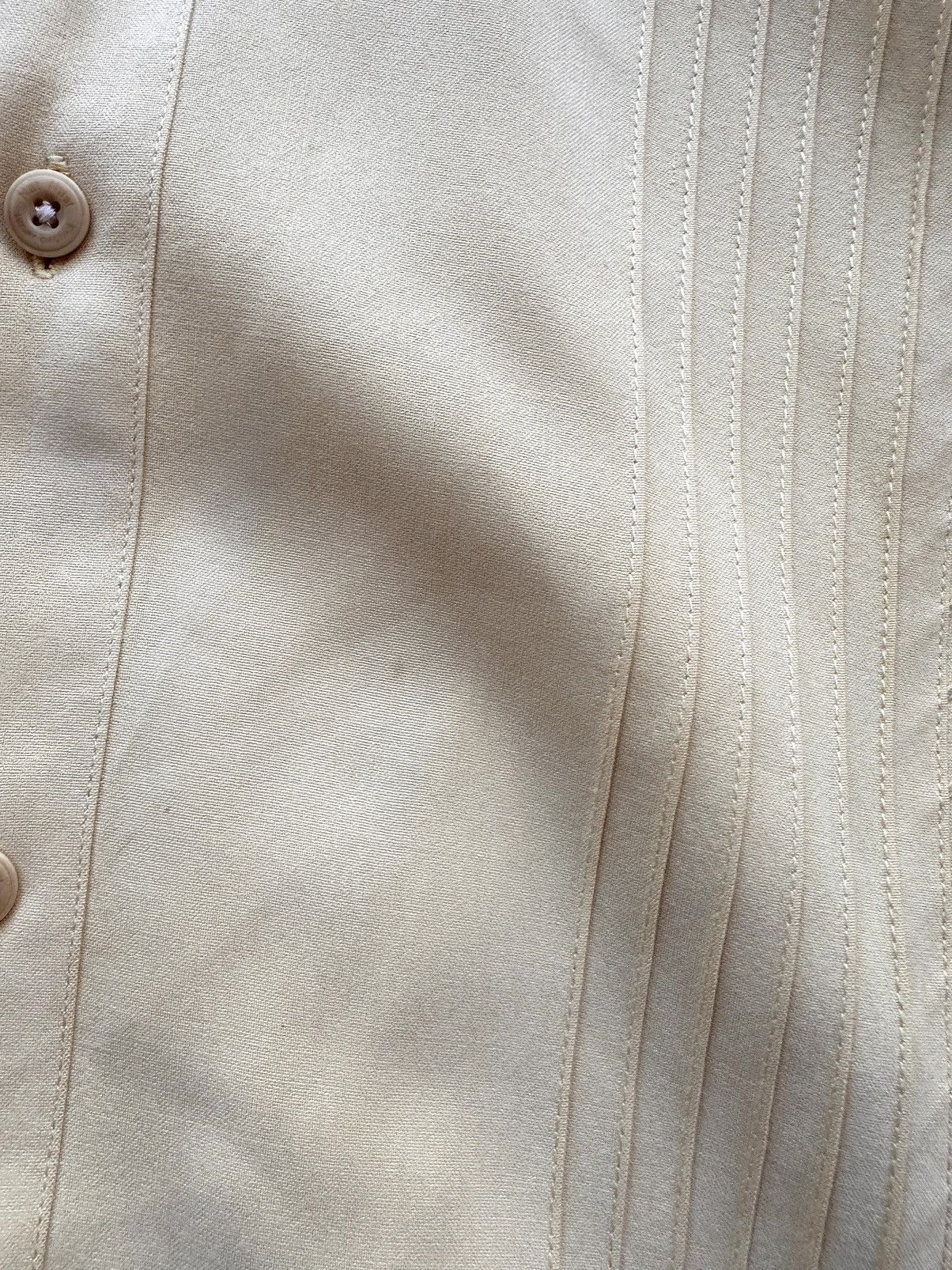 Nat Nast × Vintage NAT Nast Luxury Originals Silk Bowler Shirt Size Xl Yellow Size US XL / EU 56 / 4 - 7 Thumbnail