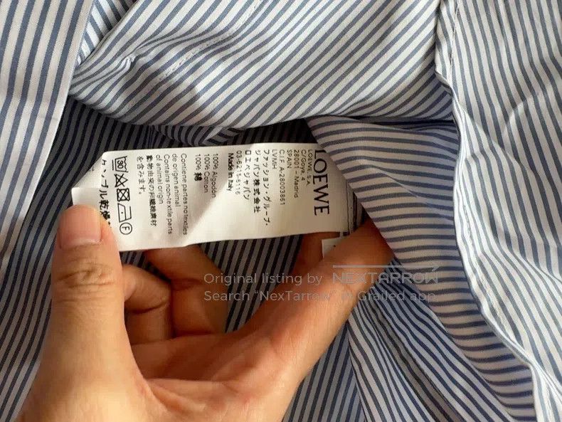 Loewe Loewe Shirt Size XXS / US 00 / IT 34 - 5 Thumbnail