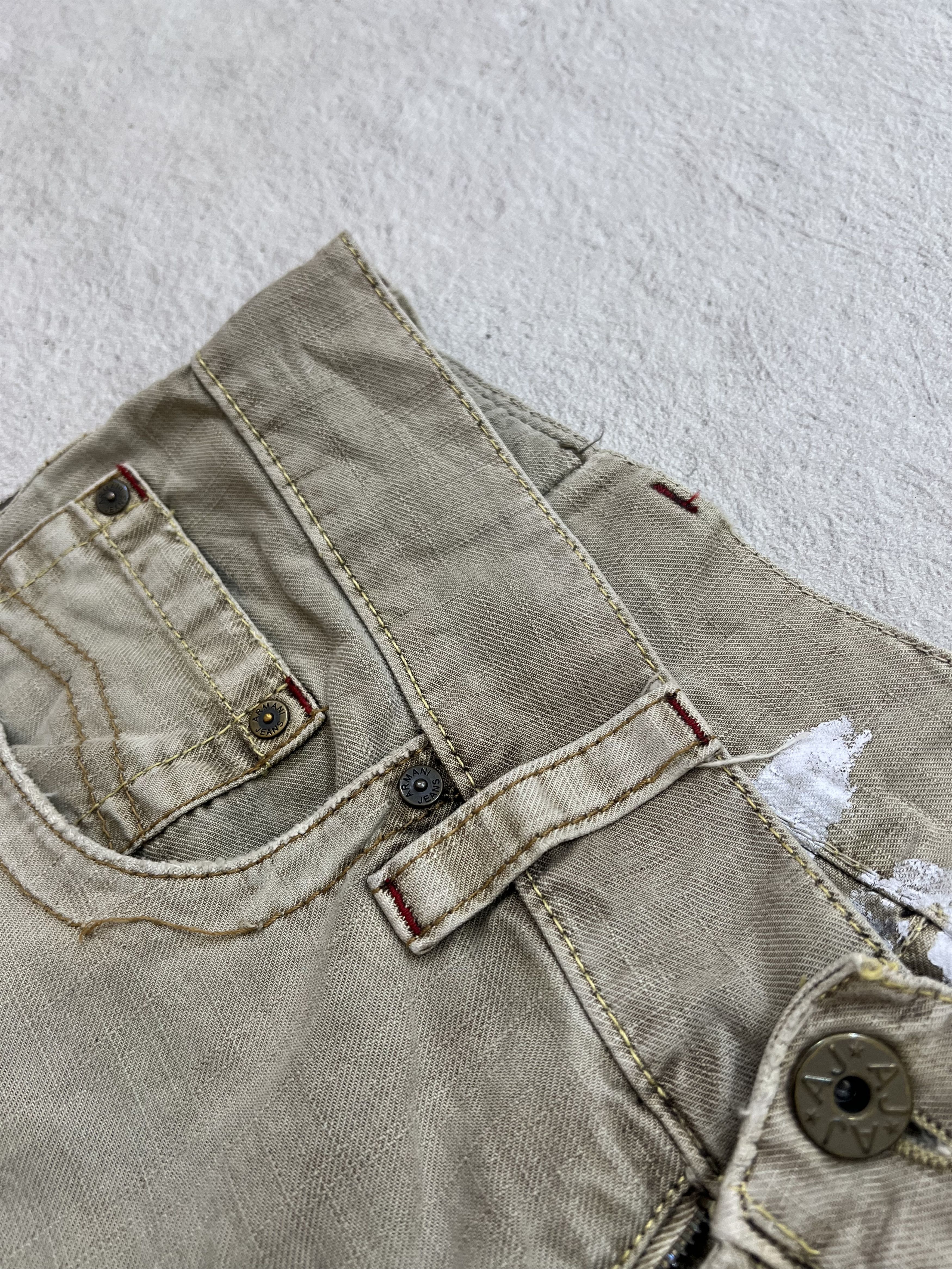 Armani 2000s Armani Jeans GA Wash Baggy y2k Lgb Ifsix Size US 34 / EU 50 - 4 Thumbnail
