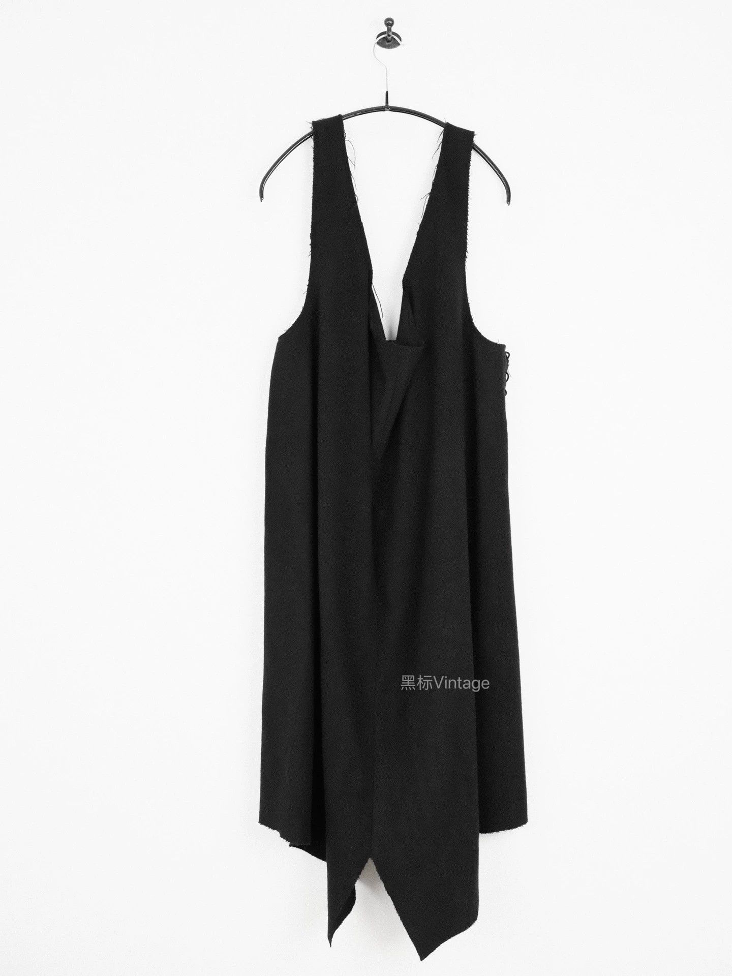 Yohji Yamamoto Yohji Yamamoto 22AW Vtg Distressed Tie Strap Dress Size S / US 4 / IT 40 - 2 Thumbnail