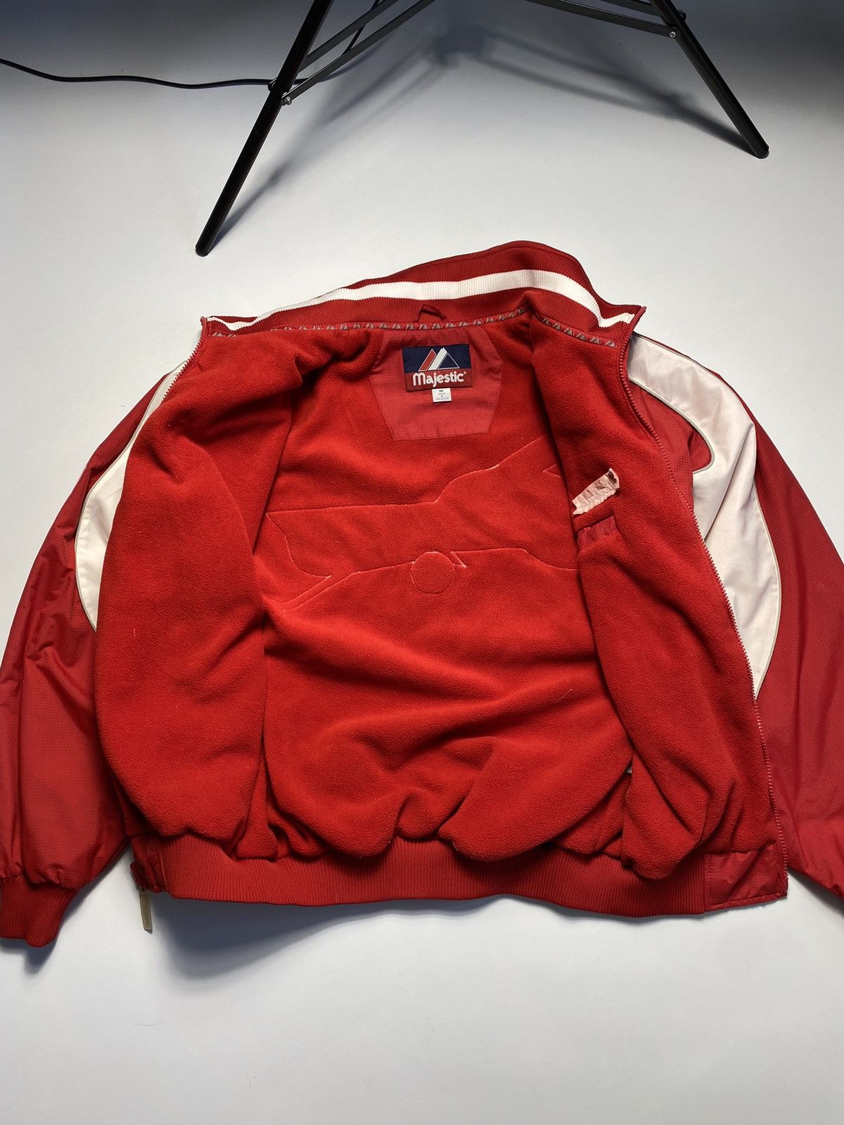 Majestic × Vintage Vintage Majestic Virginia Cavaliers baseball team jacket Size US M / EU 48-50 / 2 - 13 Thumbnail