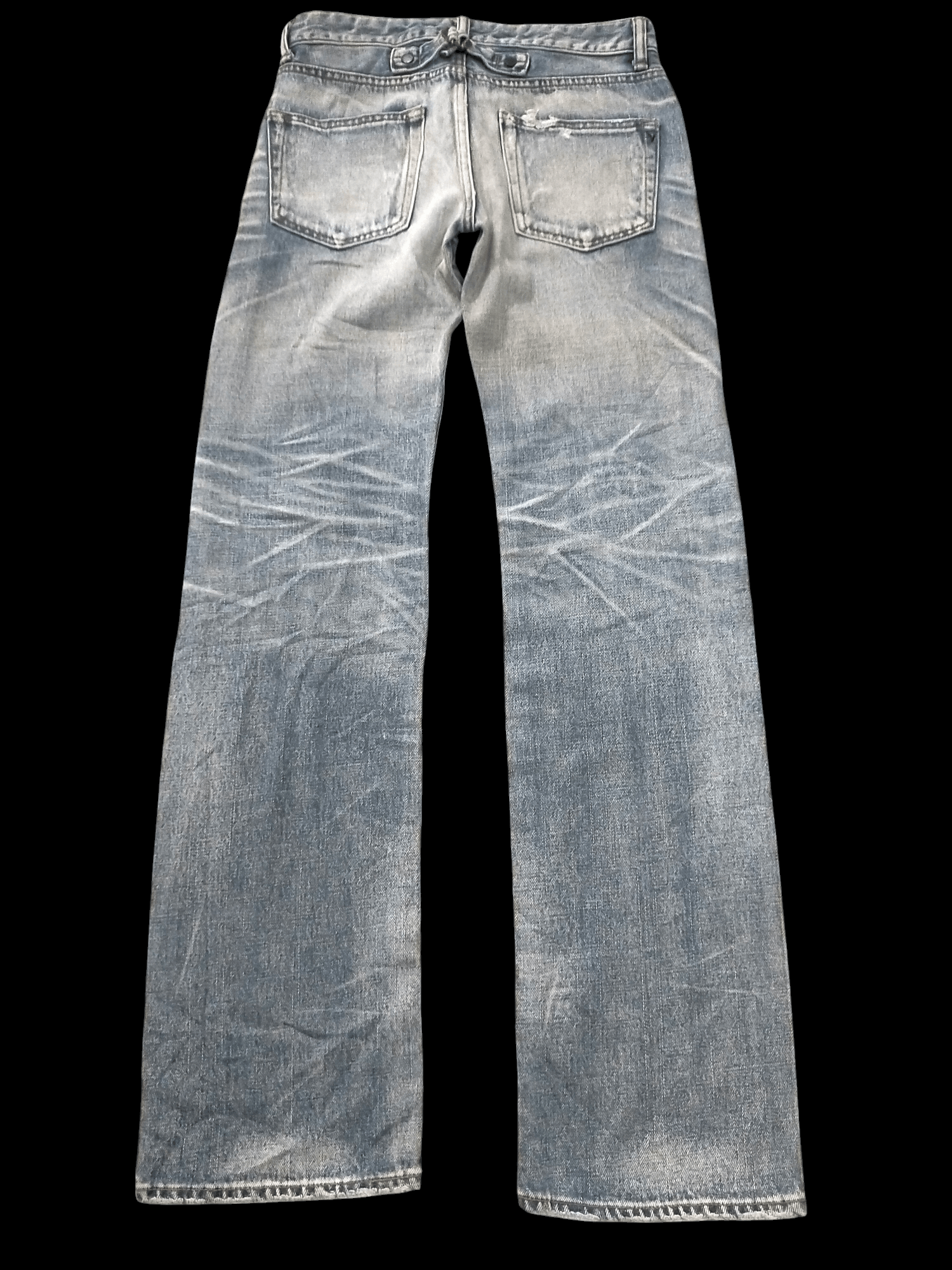 14th Addiction × If Six Was Nine × Japanese Brand 🔥 Mudwash Distressed Stunning Lure Selvedge Jeans Size US 28 / EU 44 - 2 Thumbnail