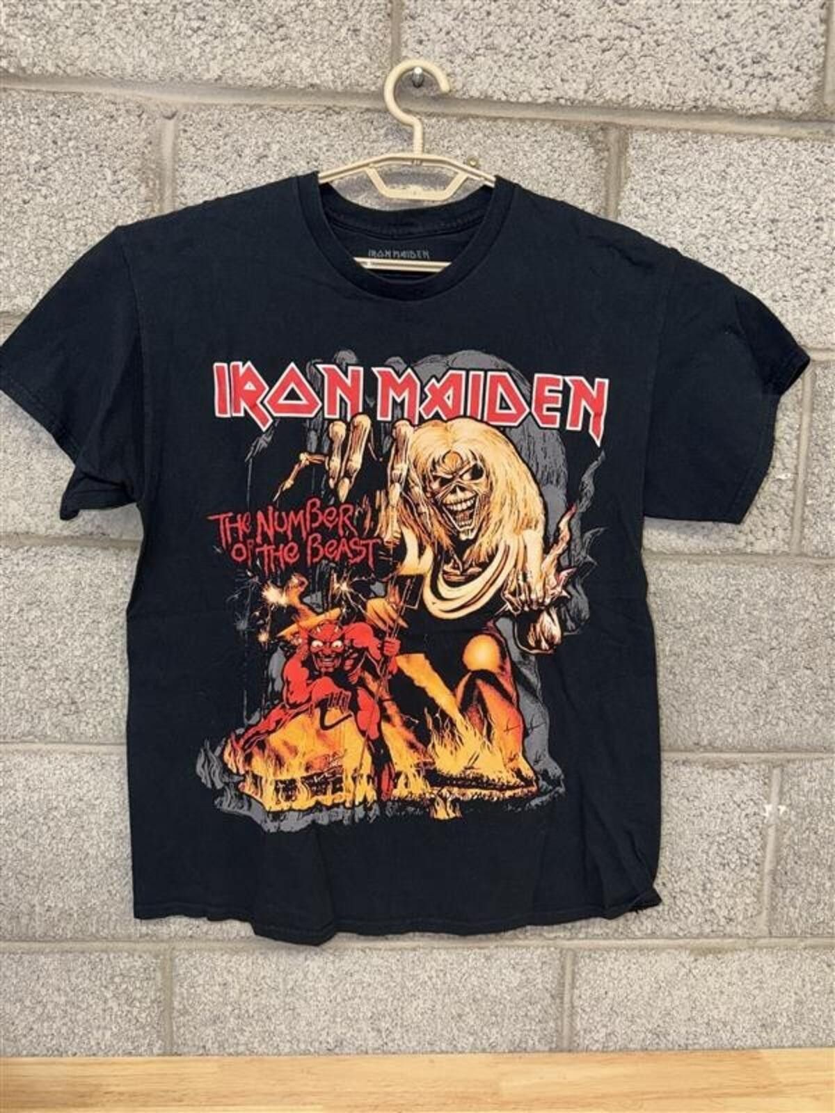 Other Iron Maiden Number of the Beast Tee L Black Shirt Rock Metal Size US L / EU 52-54 / 3 - 1 Thumbnail
