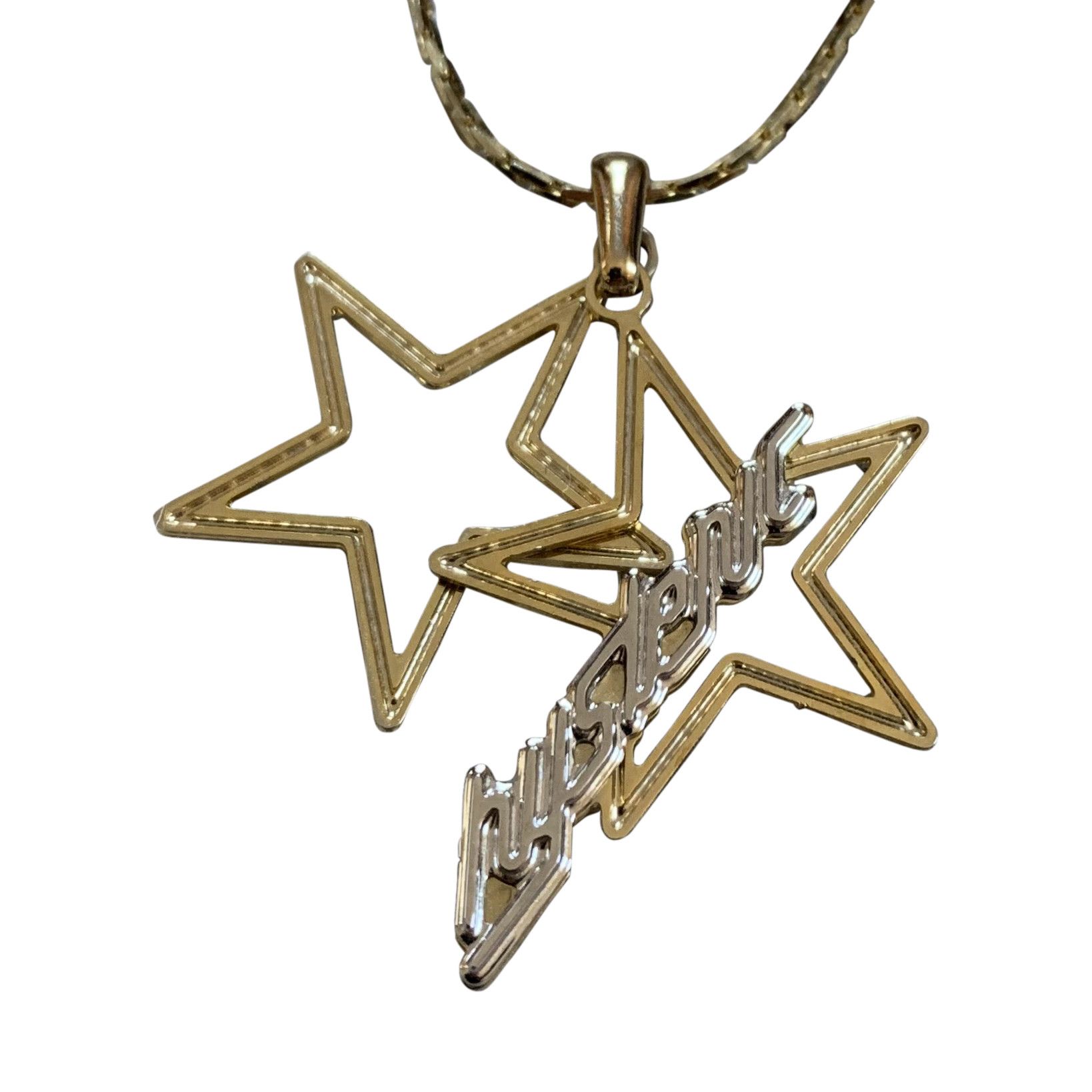 Hysteric Glamour Hysteric Glamour Stars Logo Necklace | Grailed