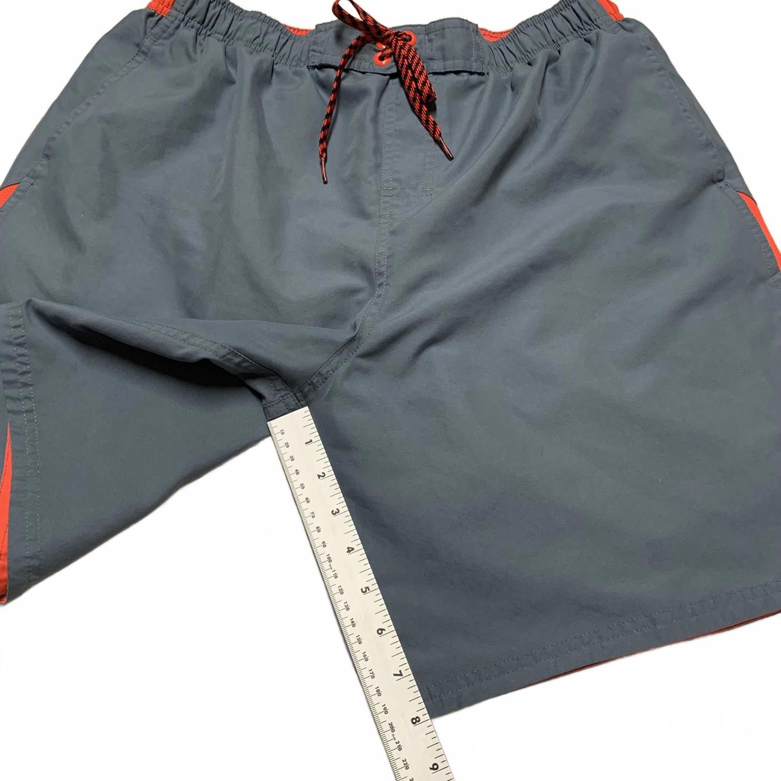 Nike Nike Men's Sz XL Gray & Orange Swim Shorts Size US 36 / EU 52 - 8 Thumbnail