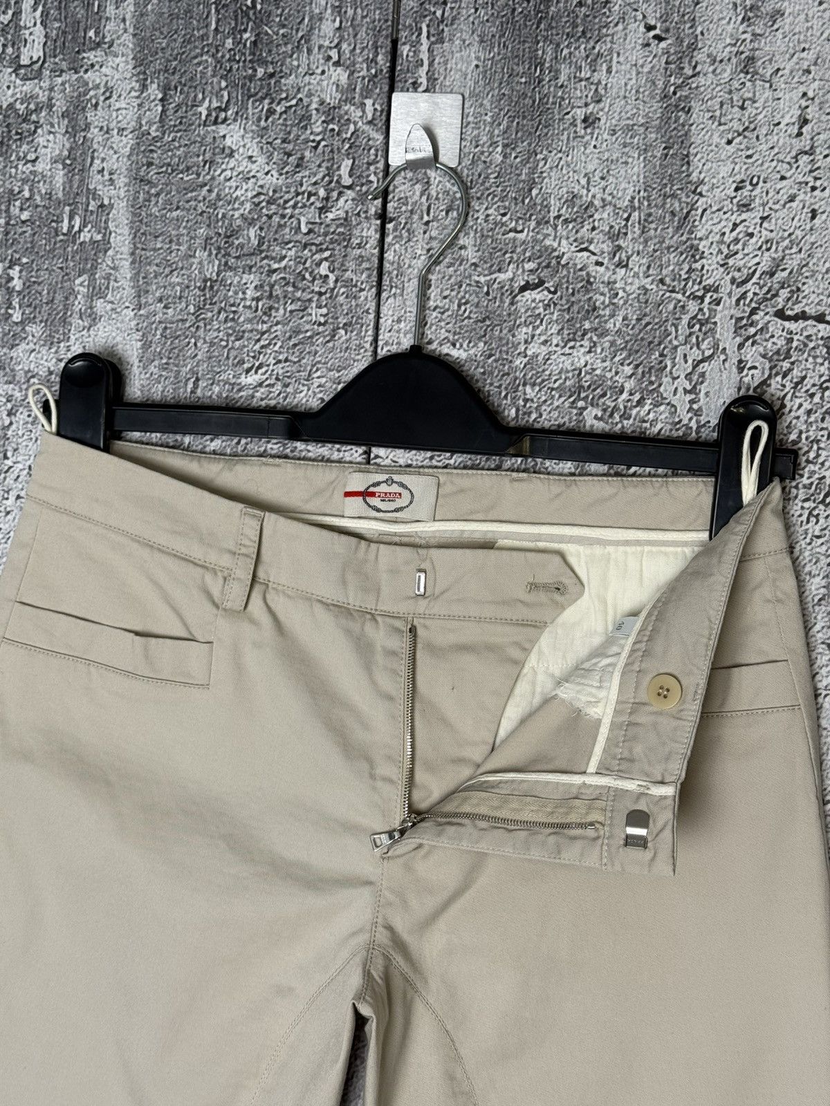 Prada Prada Milano Rare Technical Pants Reinforced Knees Zip Ankle Size 27" / US 4 / IT 40 - 18 Thumbnail