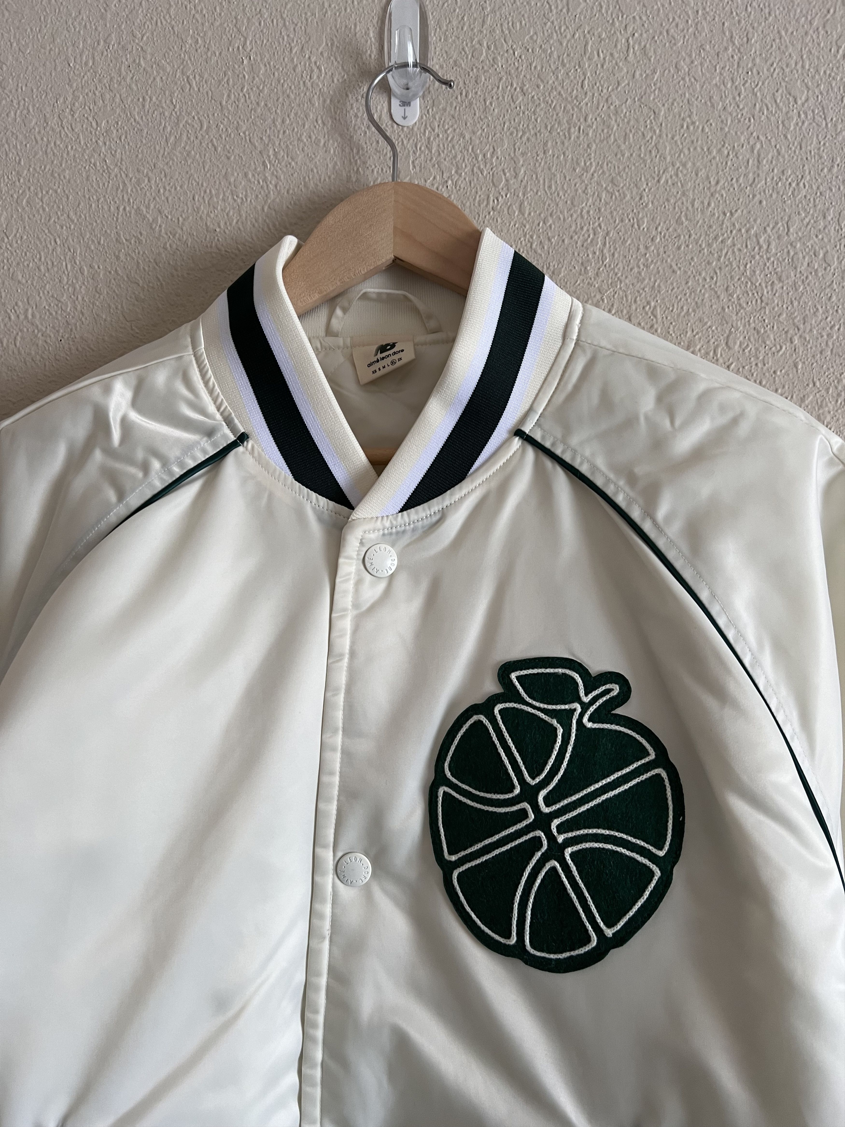 Aime Leon Dore × New Balance Aime Leon Dore New Balance Sonny NY Satin Team Jacket Size US XL / EU 56 / 4 - 2 Thumbnail