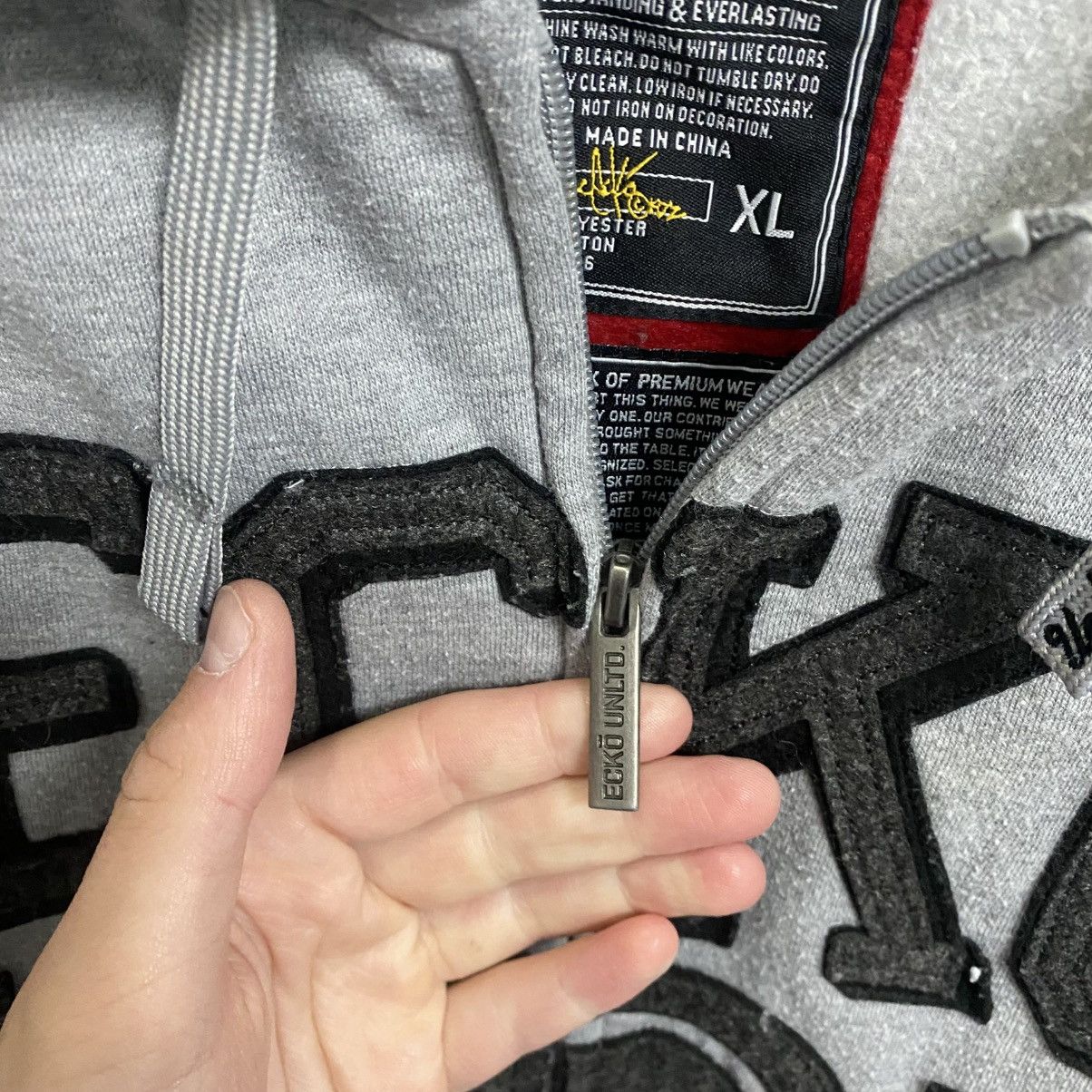 Ecko Unltd. Crazy Vintage Ecko Unltd Y2K Zip Hoodie Japan Style Size US XL / EU 56 / 4 - 8 Thumbnail