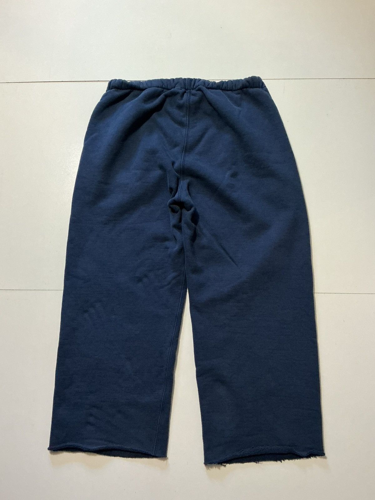 Madhappy Madhappy Embroidered Logo Wide Baggy Navy Blue Sweatpants Size US 36 / EU 52 - 3 Thumbnail