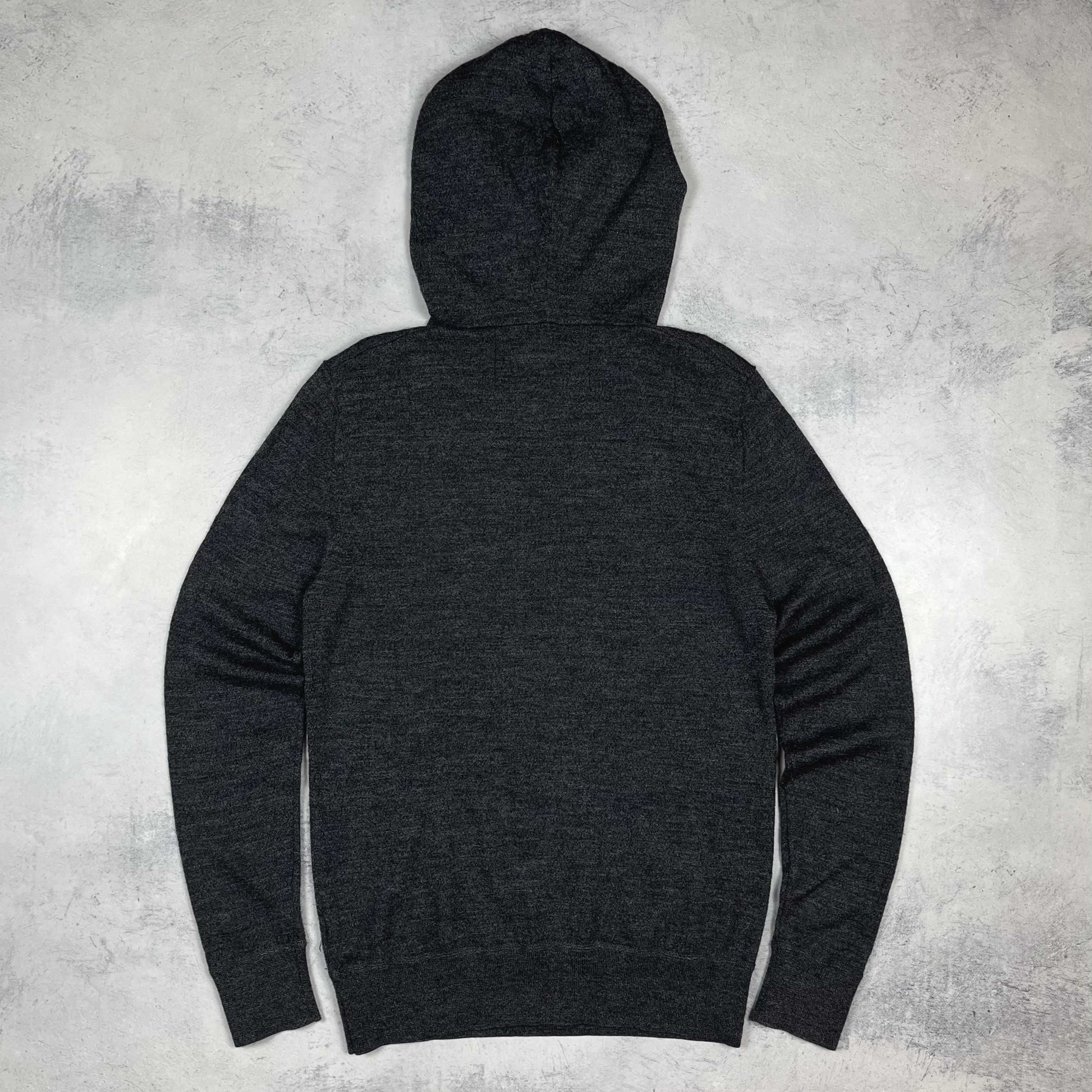 Allsaints Luxury AllSaints Mode Merino Wool Hoodie Size US L / EU 52-54 / 3 - 19 Thumbnail