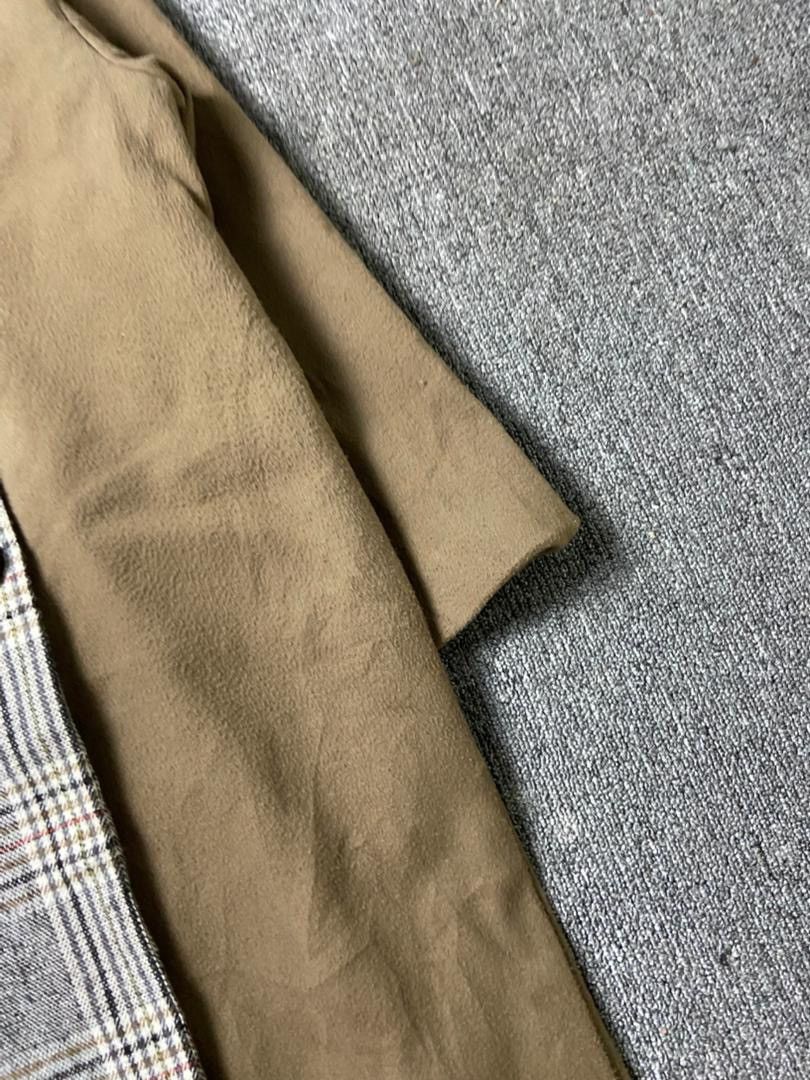 Japanese Brand ECLIN Brand Split Design Double Breasted Coat (183) Size ONE SIZE - 10 Thumbnail