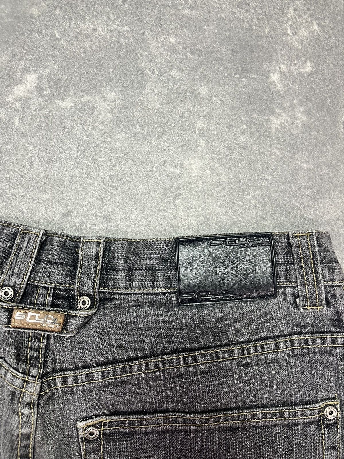 NBA Stub Y2K Baggy Patches Denim Jeans 34 Southpole UNK Style Size US 34 / EU 50 - 14 Thumbnail