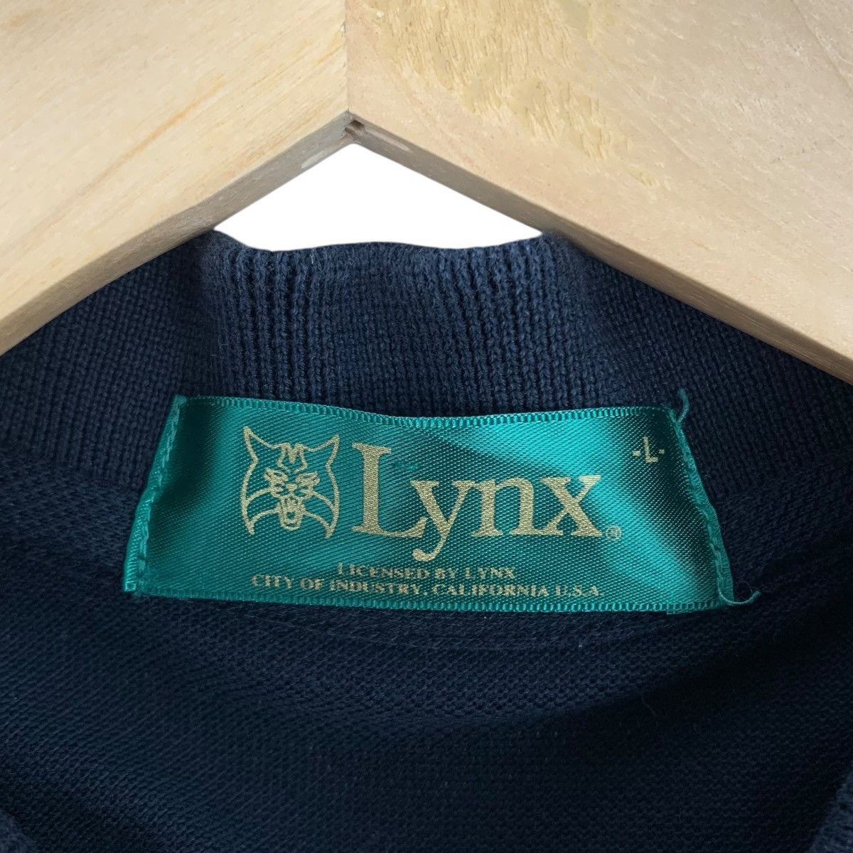 Vintage Vintage LYNX City Industry California Japanese Collar Tshirt Size US L / EU 52-54 / 3 - 5 Thumbnail