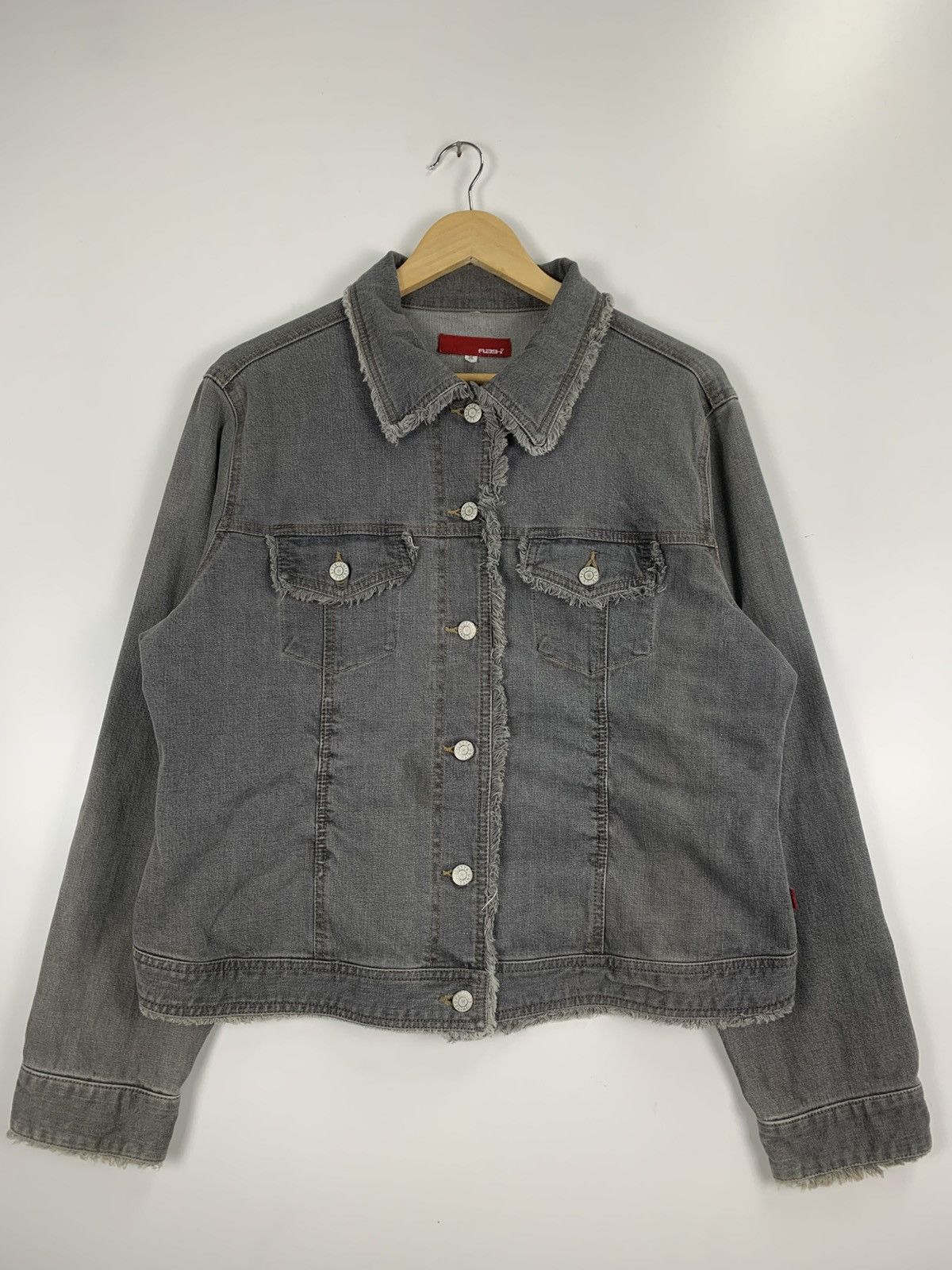 Vintage Flash Denim Jacket Size US XL / EU 56 / 4 - 3 Thumbnail