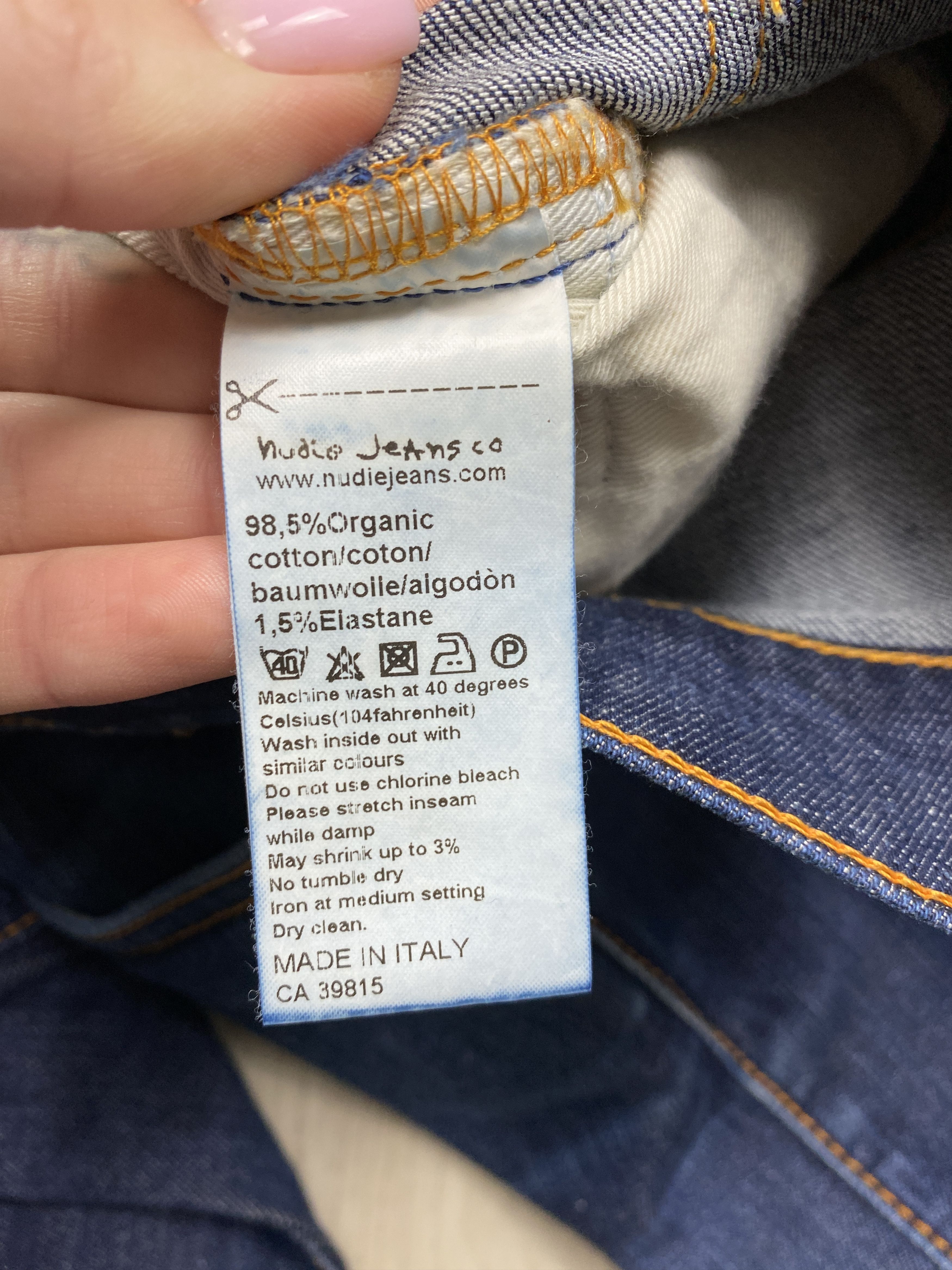 Nudie Jeans Nudie Jeans Thin Finn Mens Denim Pants Y2K Jeans Size US 30 / EU 46 - 14 Thumbnail