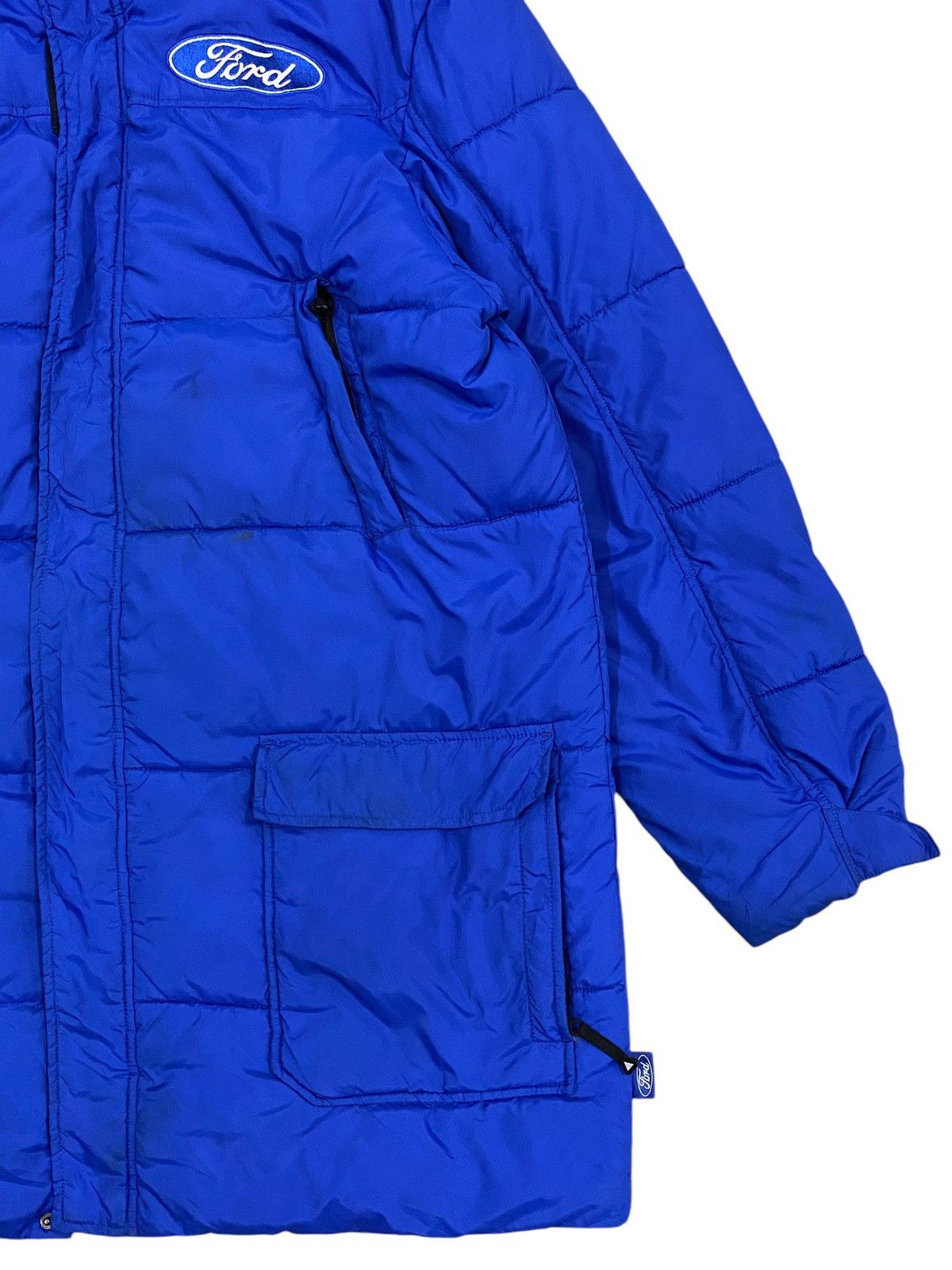 Other Icepeak Puffer Jacket Hood Blue ( Qatar & Ford ) Size US XL / EU 56 / 4 - 6 Thumbnail