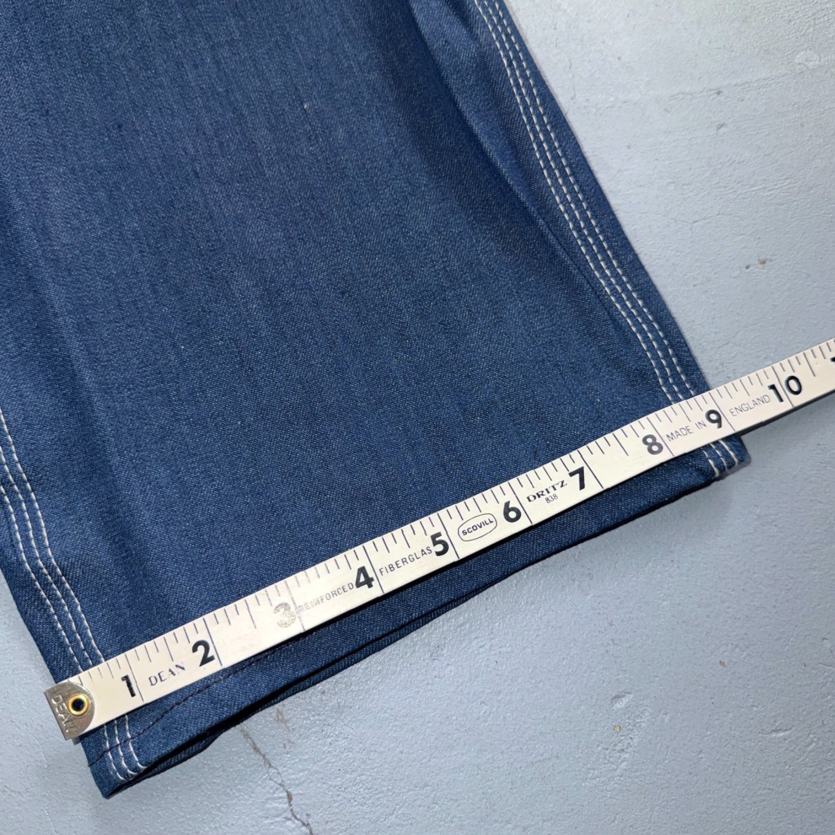 Carhartt VINTAGE Carhartt Denim Work Pants Jeans Carpenter 30x32 Blue 1970s USA Union Tags Mens Mens (or "Mens" at end) Size US 30 / EU 46 - 7 Thumbnail