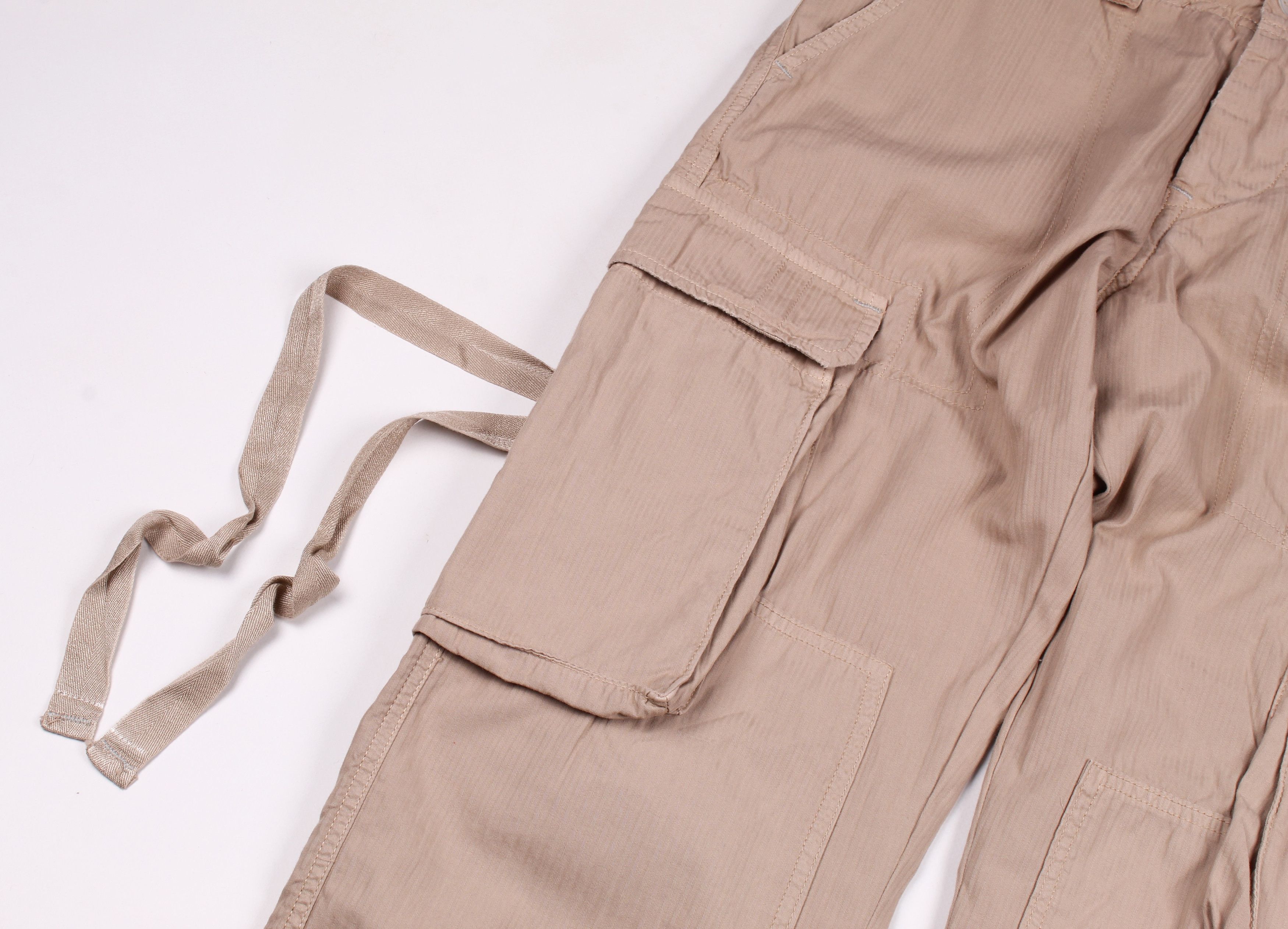 Vintage Raer Vintage Y2K Embroidered Combat Cargo Pants Size 30" / US 8 / IT 44 - 4 Thumbnail
