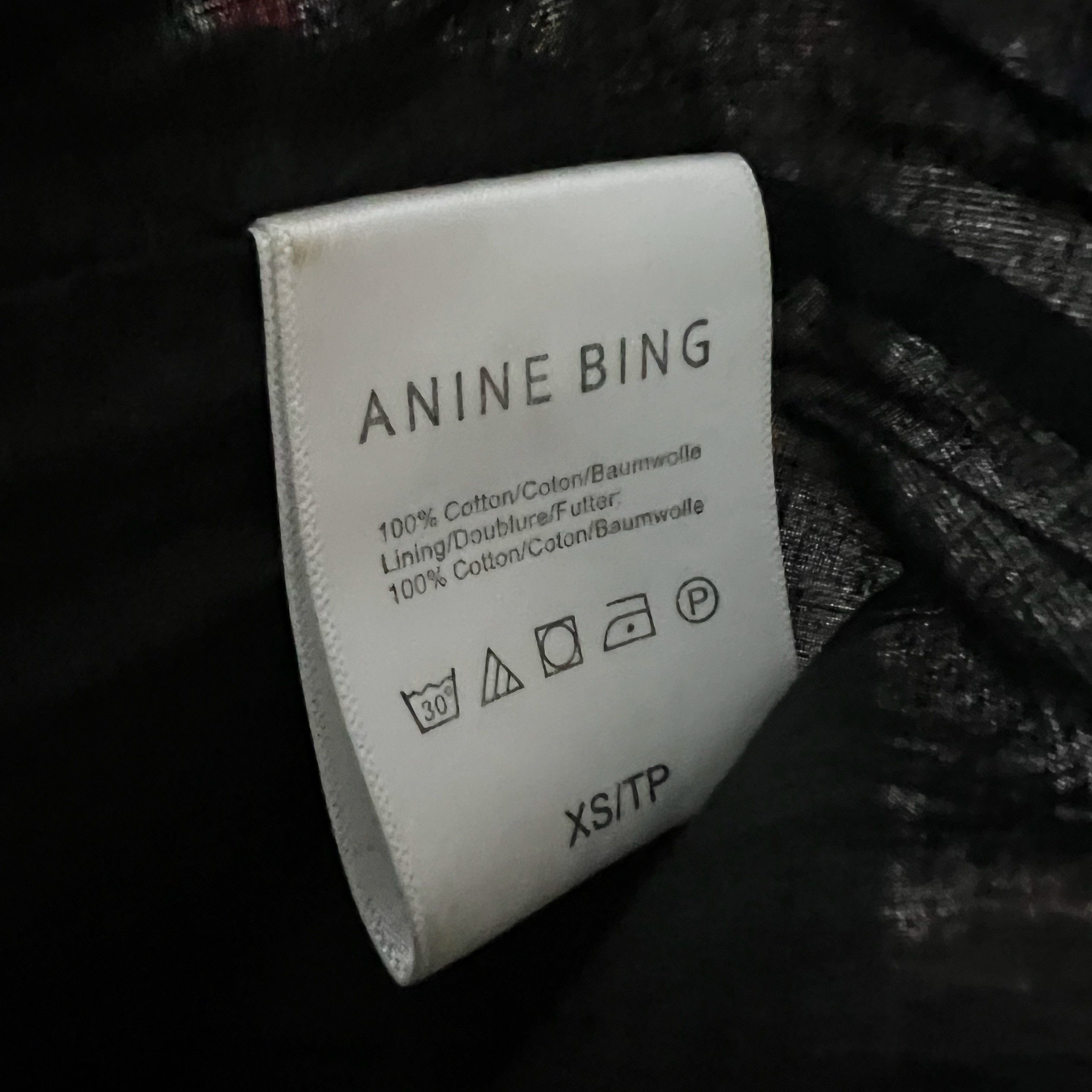 Anine Bing Anine Bing Peyton Cotton Poplin V Neck Size XS / US 0-2 / IT 36-38 - 3 Thumbnail