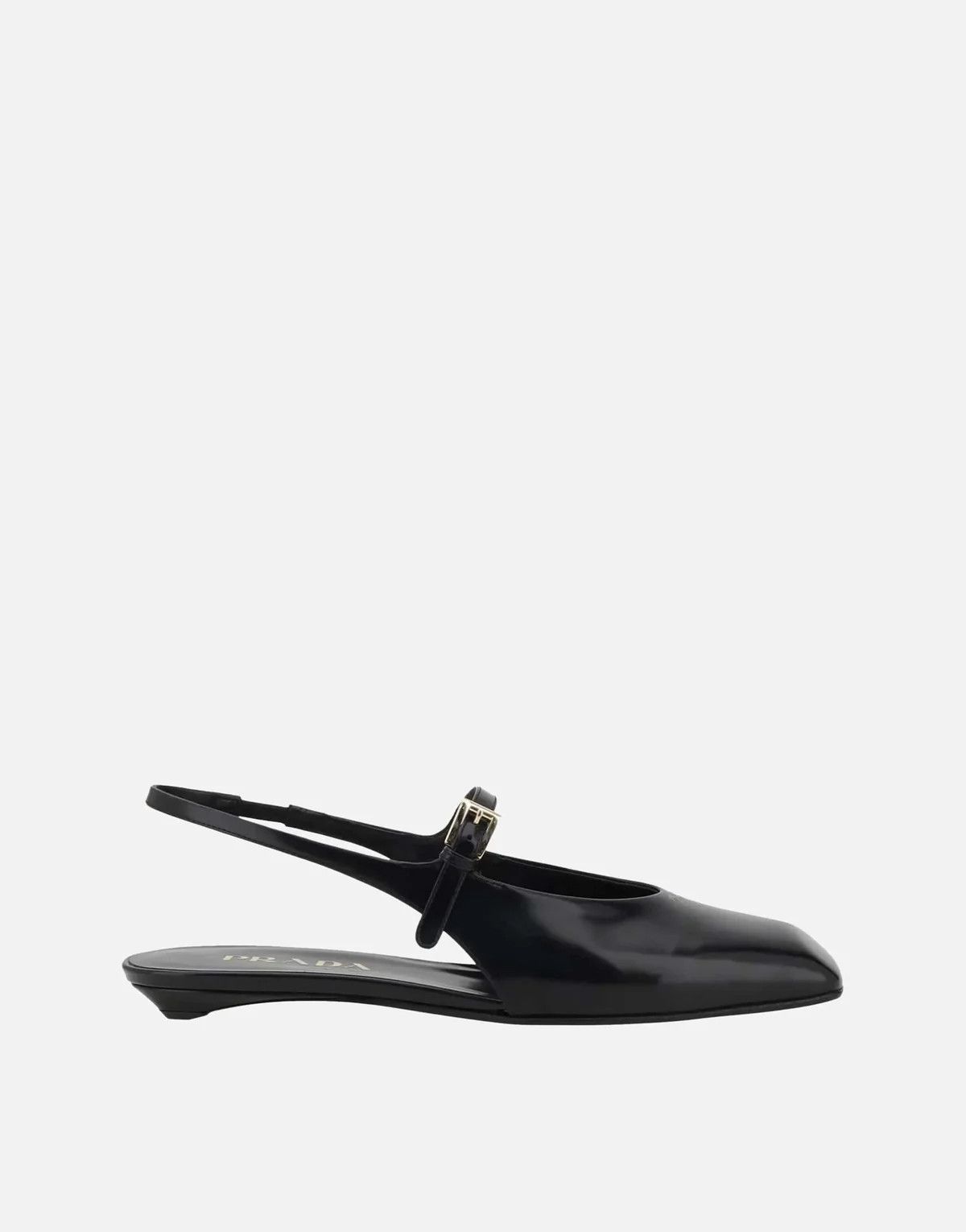 Prada Prada Square Mary Jane Slingback Ballerina Ballet Flat 36 Size US 6 / IT 36 - 1 Thumbnail