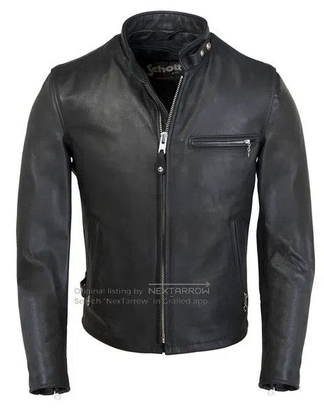 Schott Schott NYC Cowhide Jacket Size US S / EU 44-46 / 1 - 1 Thumbnail