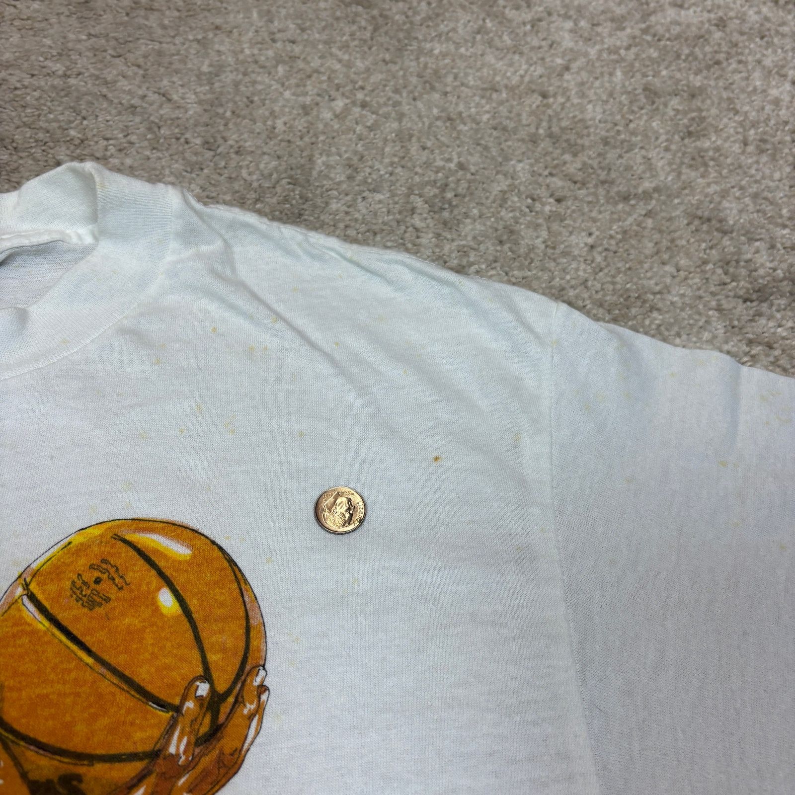 Vintage Vintage 1988 Salute to Kareem Abduljabbar T Shirt Large Size US L / EU 52-54 / 3 - 9 Thumbnail
