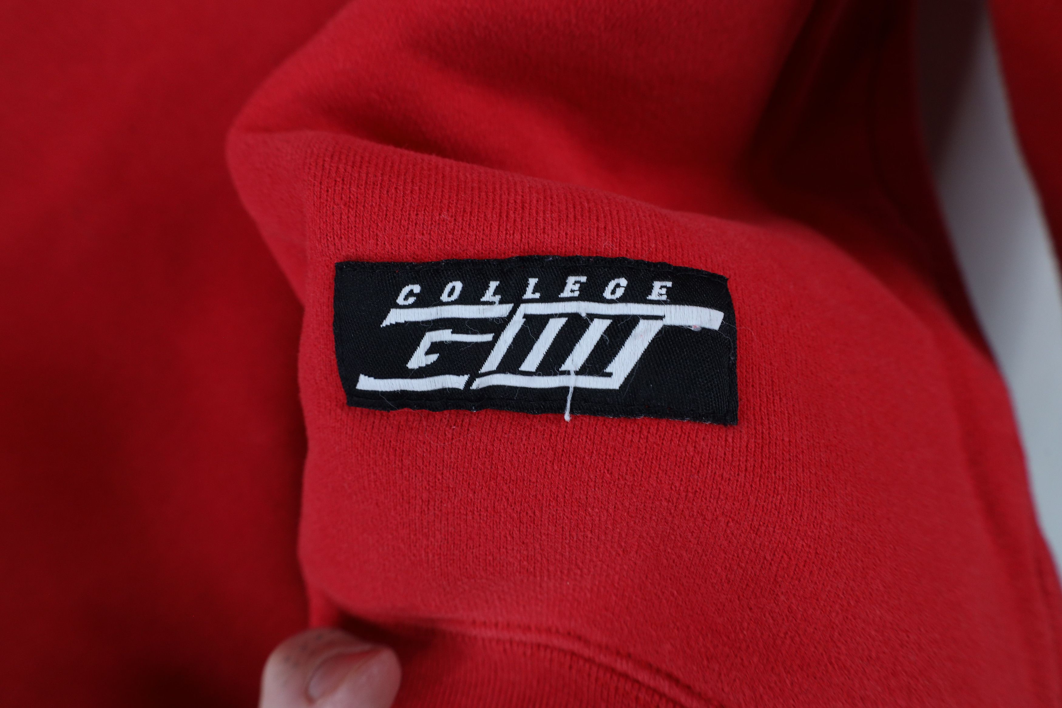 Vintage Vintage 90s Spell Script Ohio State University Sweatshirt Size US M / EU 48-50 / 2 - 6 Thumbnail