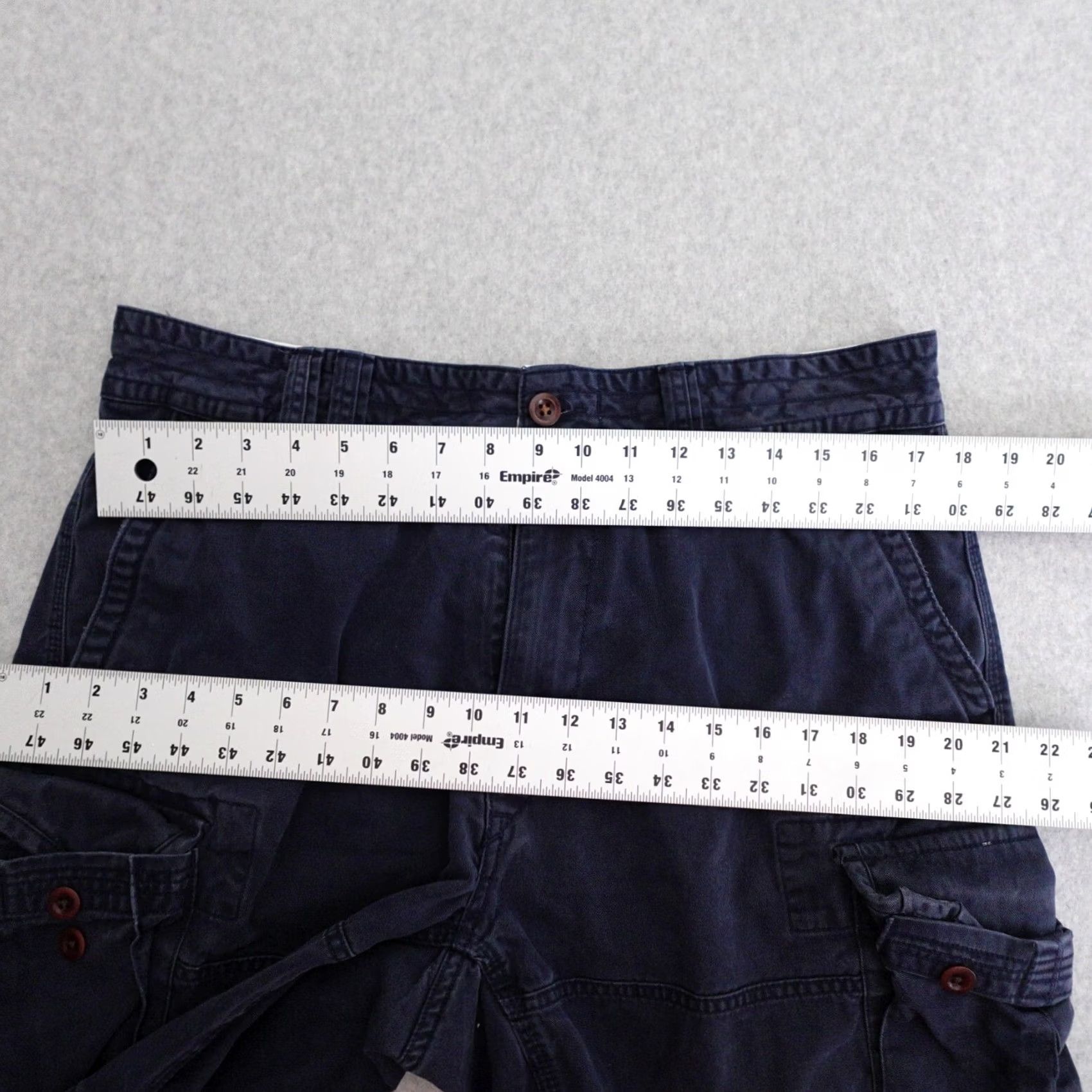Polo Ralph Lauren VINTAGE Polo Ralph Lauren Shorts Adult Size 36 Cargo Navy Blue w Pockets Size US M / EU 48-50 / 2 - 6 Thumbnail