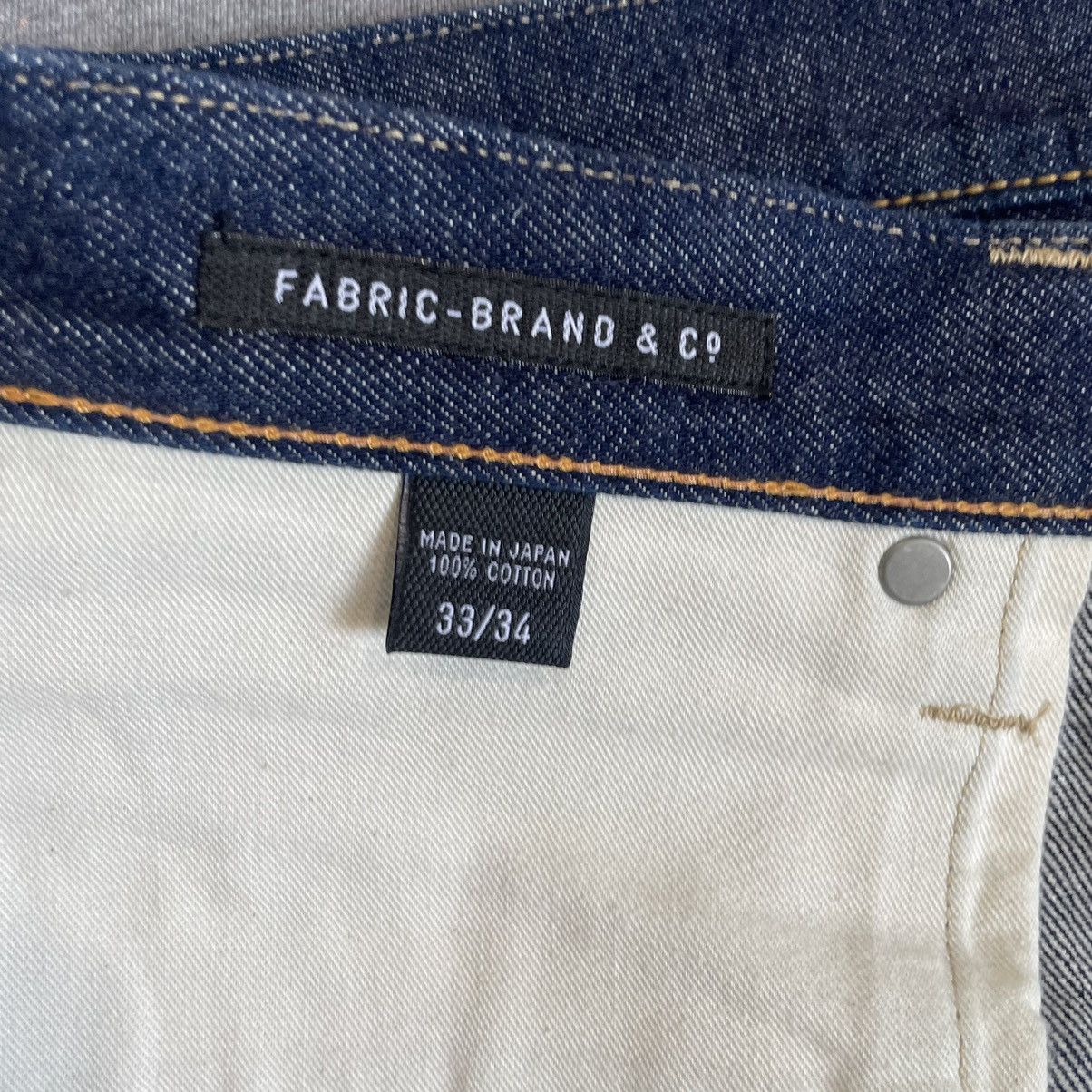 Fabric Brand & Co. Fabric Brand & Co Selvedge Slim Fit FB02-RAFA 33/29 Size US 33 - 9 Thumbnail