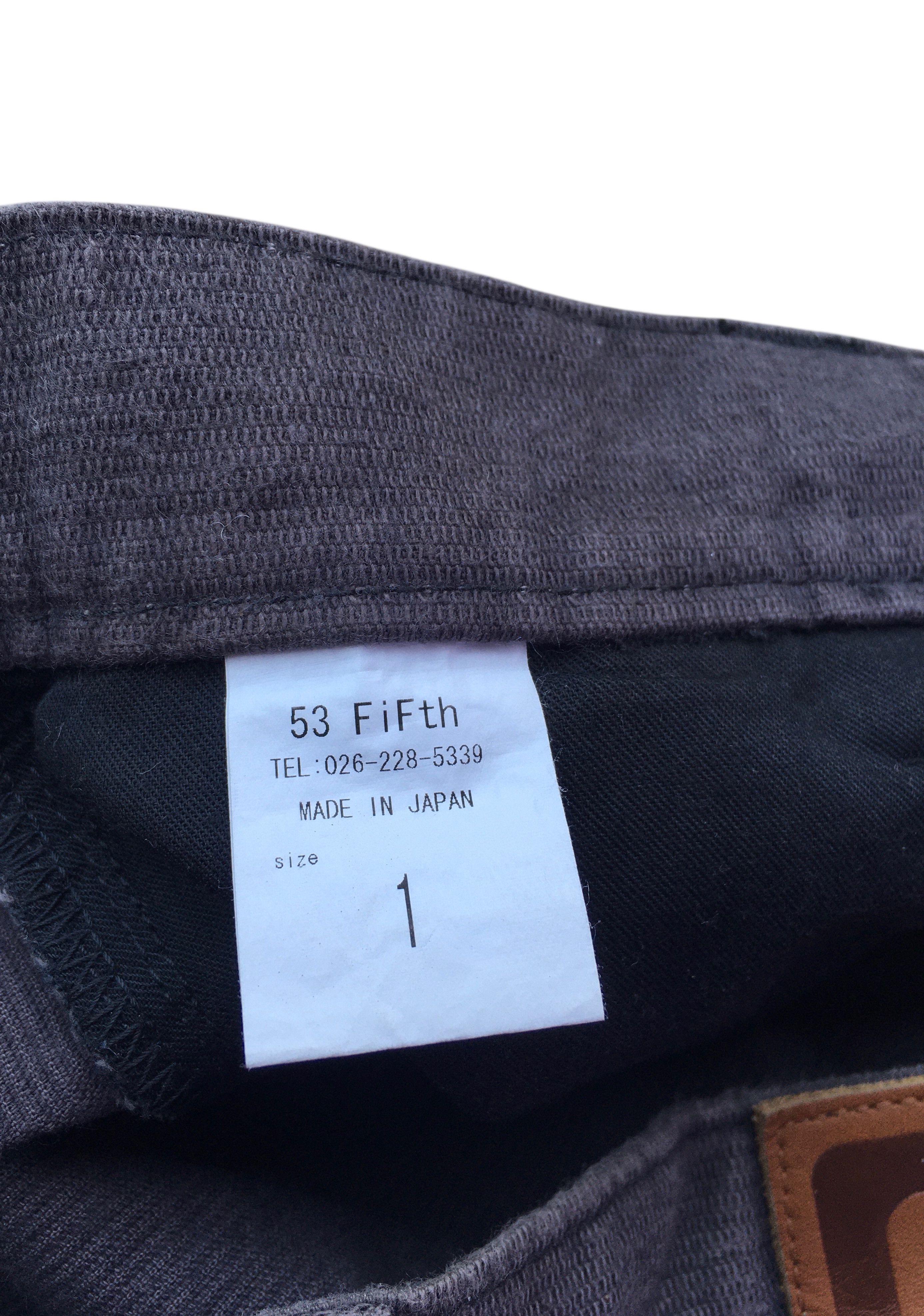 Japanese Brand Japanese 53 Fifth Crotch Dropped Pants Size US 29 - 9 Thumbnail