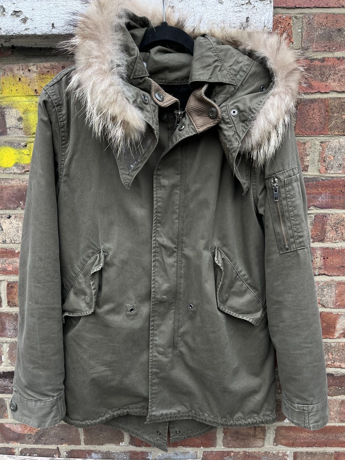 Takeo Kikuchi Rare Takeo Kikuchi Fur Hooded Parka Sz L Japanese design Size US M / EU 48-50 / 2 - 1 Thumbnail