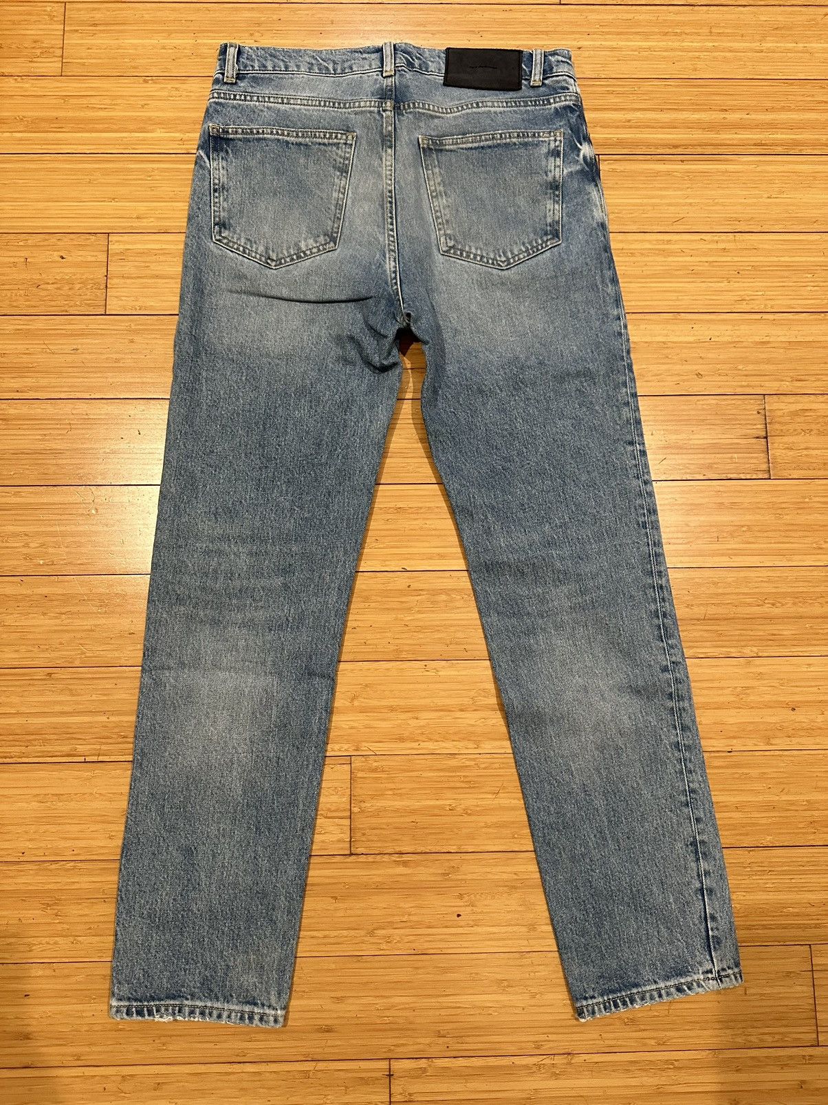 Zara Zara Men’s Washed Blue Jeans Size 31 Size US 31 - 3 Thumbnail