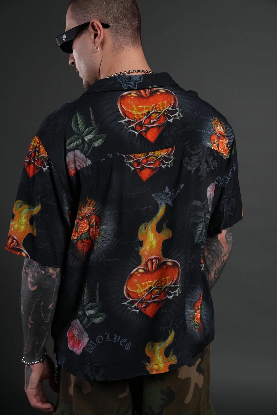 Darc Sport SACRED PATH MID-LENGTH BUTTON UP Size US M / EU 48-50 / 2 - 7 Thumbnail