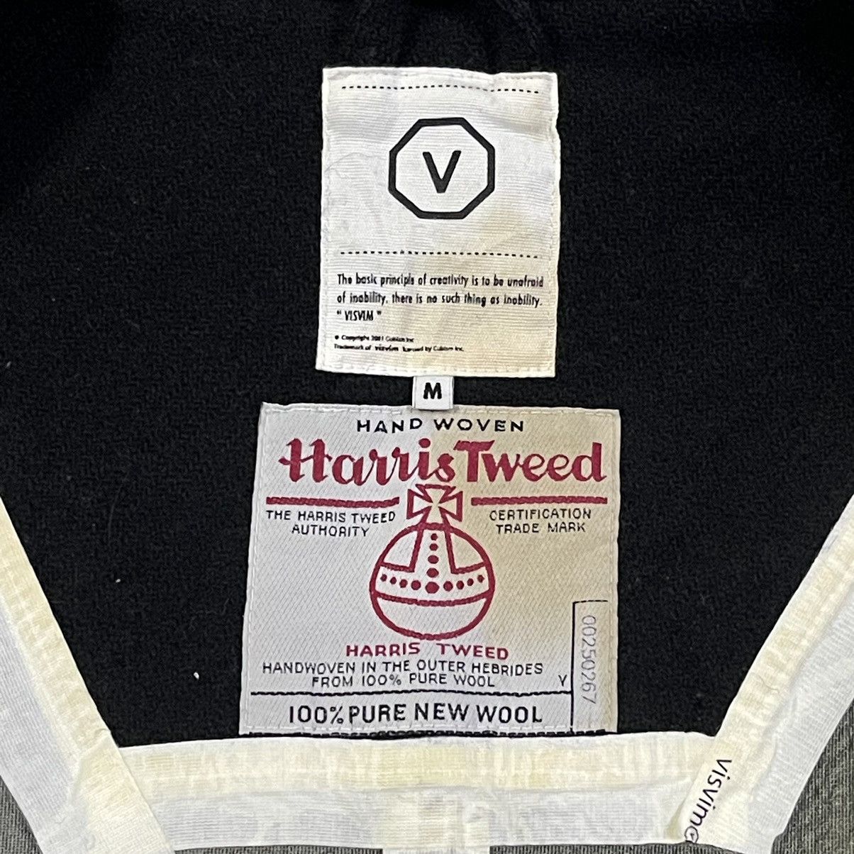Visvim 2001 Visvim Lieutenant Goretex Harris Tweed Wool Peacoat Size US M / EU 48-50 / 2 - 10 Thumbnail