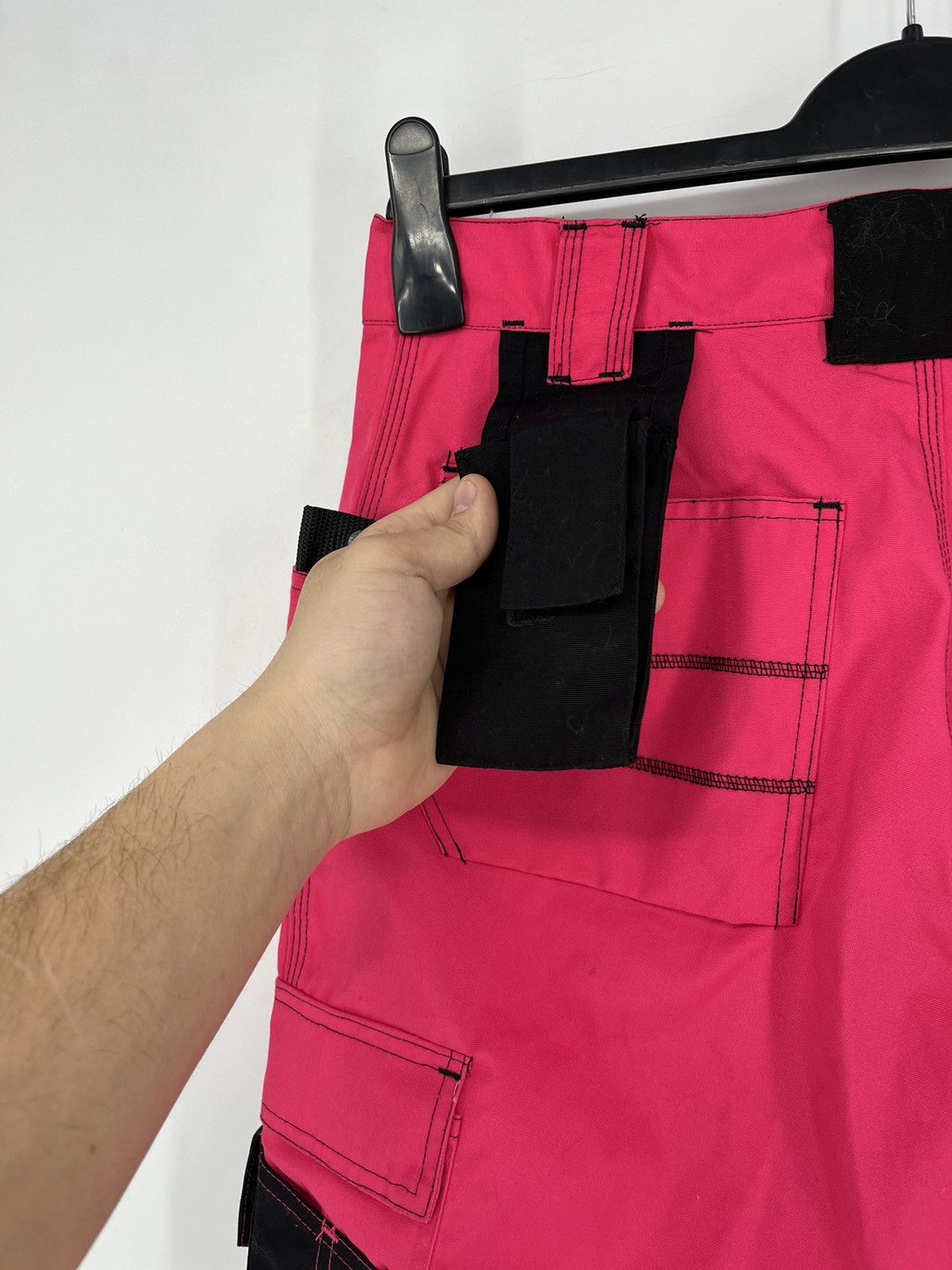 Global Work Bluewear Rough Workwear Holster Cargo Multi Pocket Shorts Size US 32 / EU 48 - 15 Thumbnail