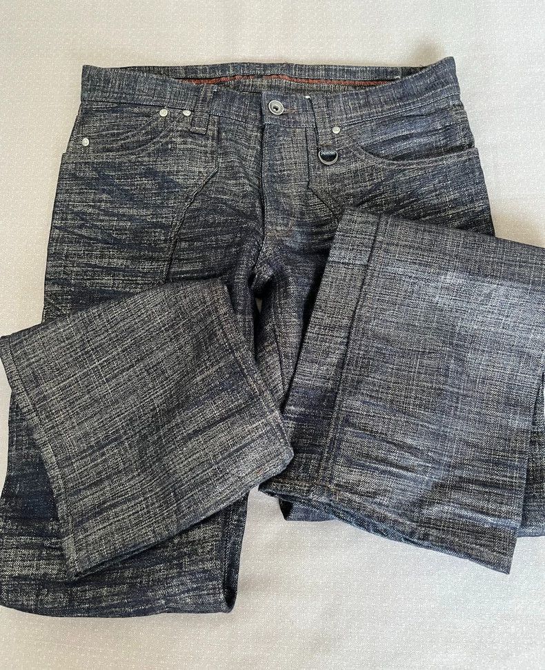 Yohji Yamamoto Vintage Style Dyed Denim Pants-2506 Size 31" - 4 Thumbnail